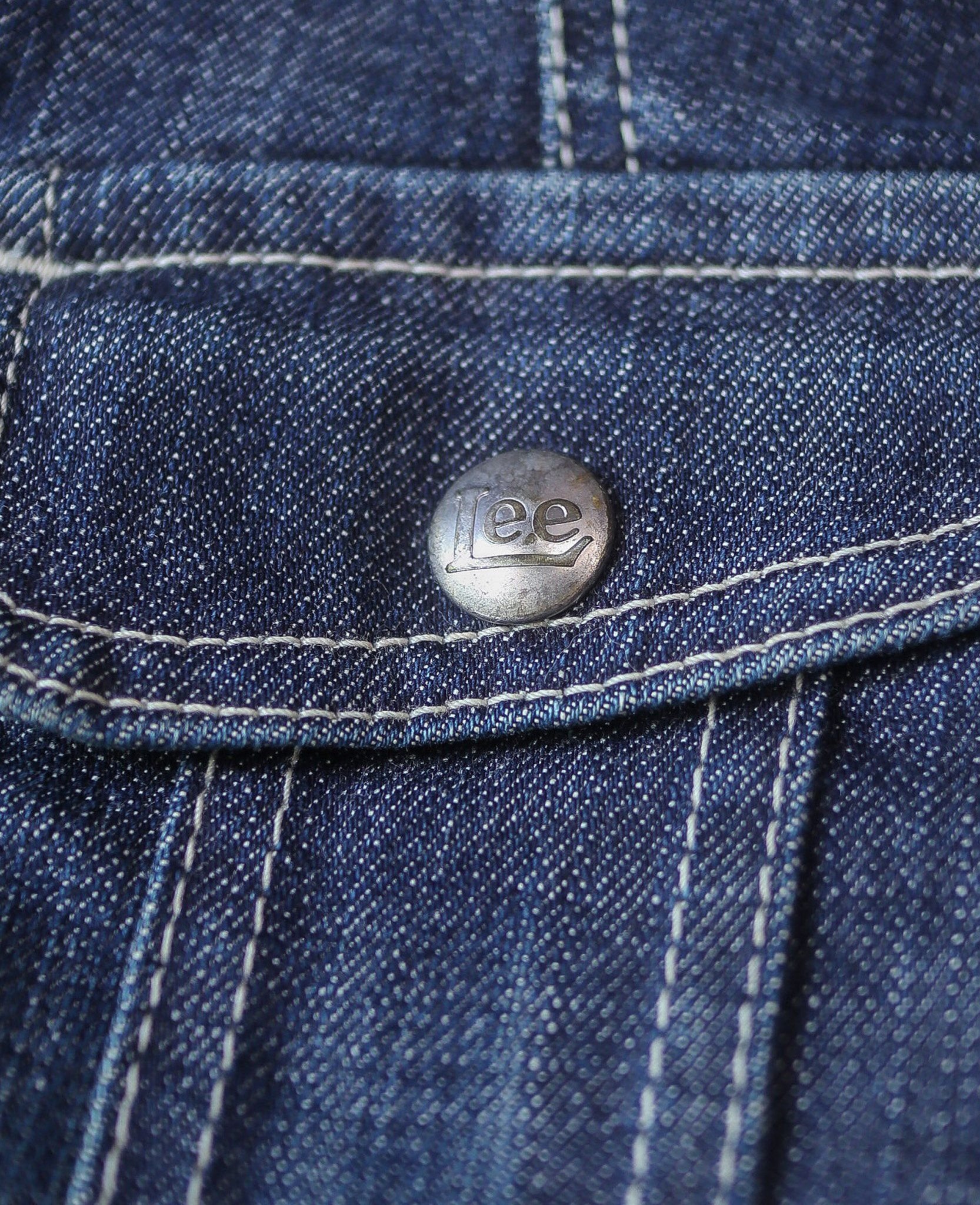 05.23.24 - VTG CROPPED DENIM JACKET - LADY LEE RIDERS x NATURAL BEAUTY BASIC