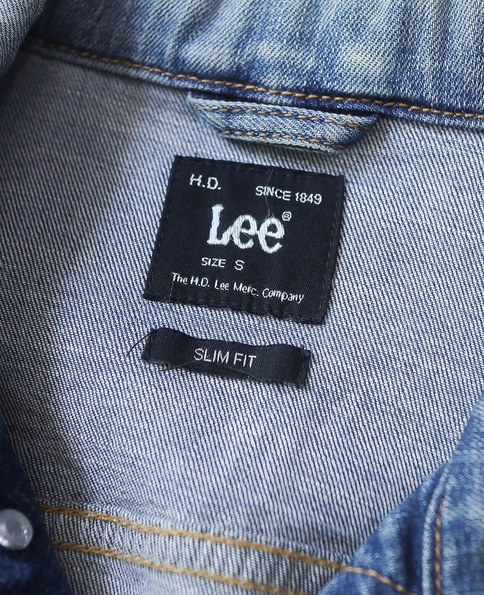 05.24.24 - VTG CROPPED TRUCKER DENIM JACKET - LEE