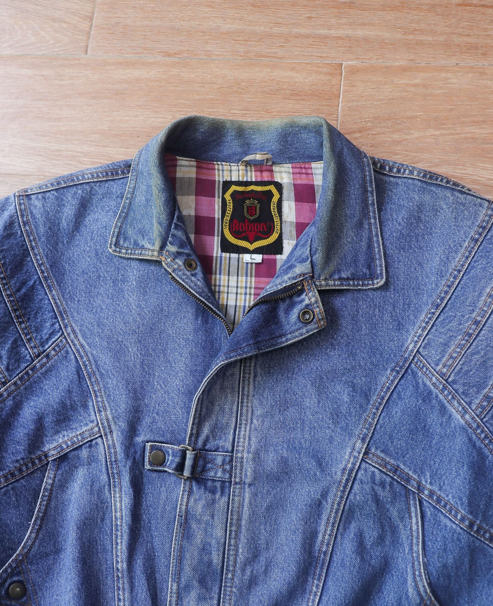 05.24.24 - VTG HEAVY BLOUSON DENIM JACKET - BOBSON