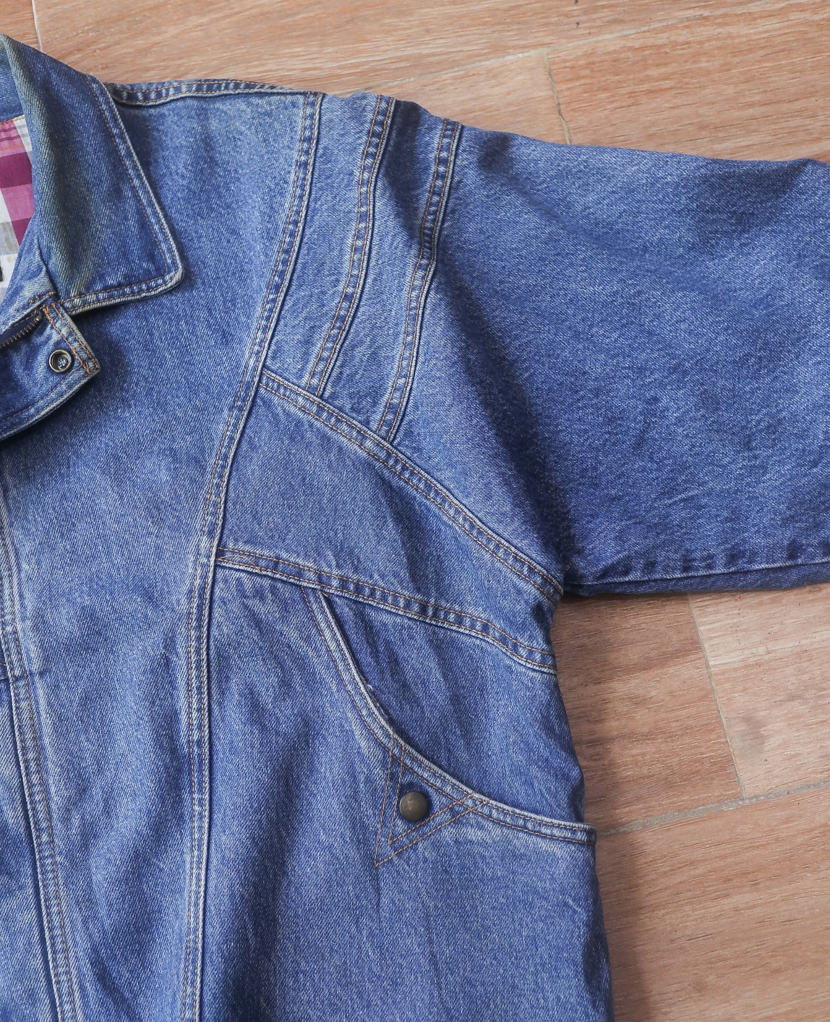 05.24.24 - VTG HEAVY BLOUSON DENIM JACKET - BOBSON