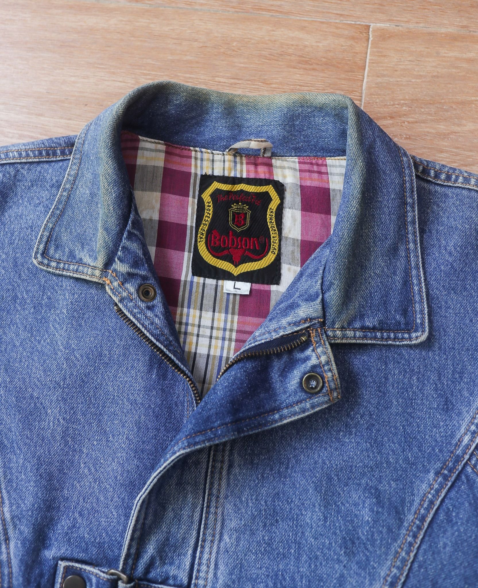 05.24.24 - VTG HEAVY BLOUSON DENIM JACKET - BOBSON