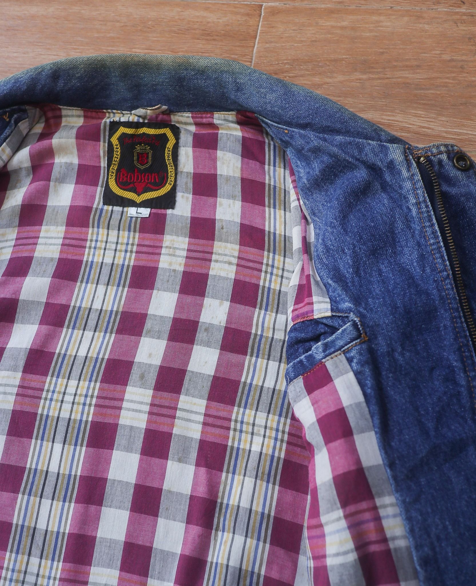 05.24.24 - VTG HEAVY BLOUSON DENIM JACKET - BOBSON