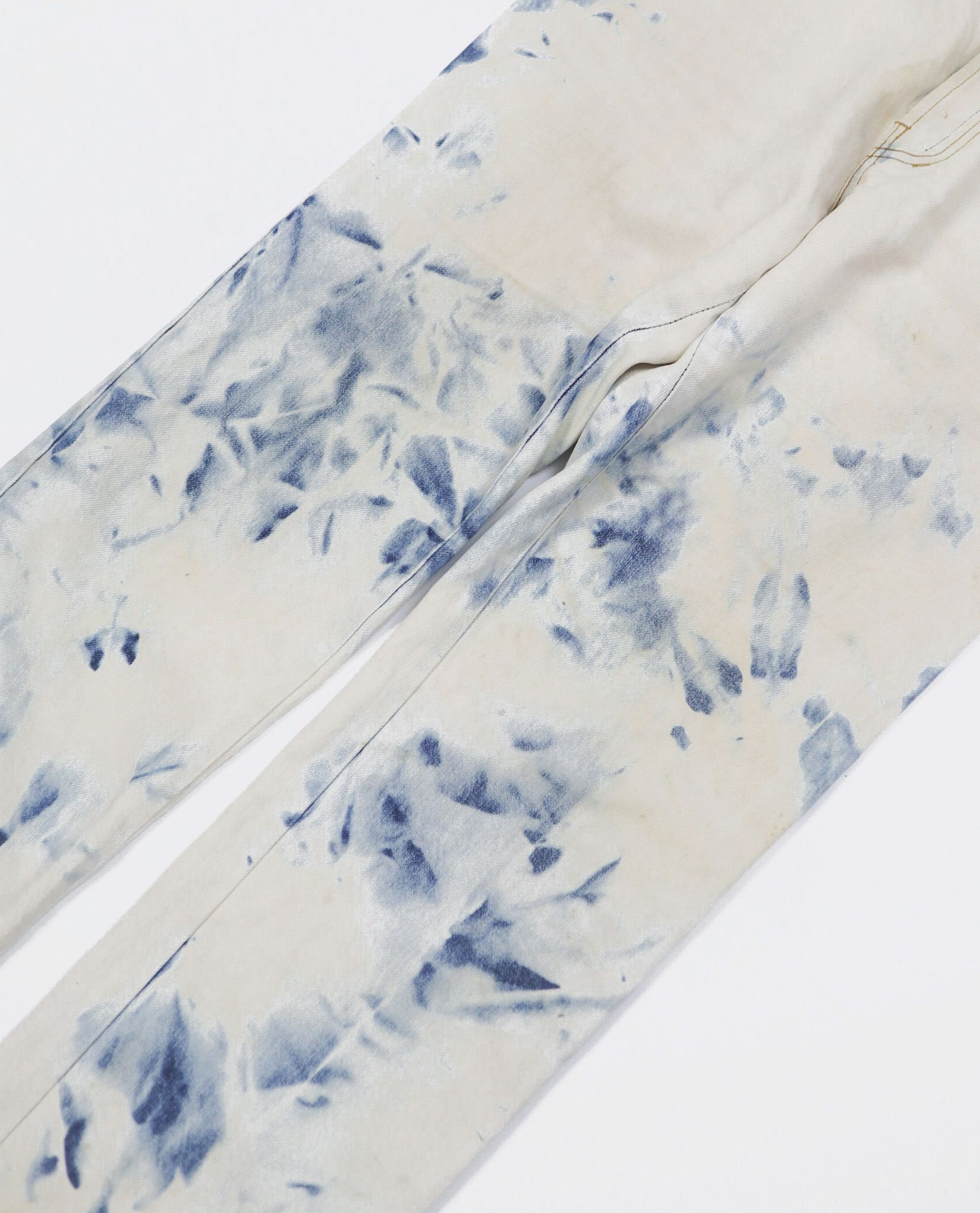 02.22.23 - VTG BLEACH DENIM PANTS - THE REVOLT JEANS BY QUIKLY