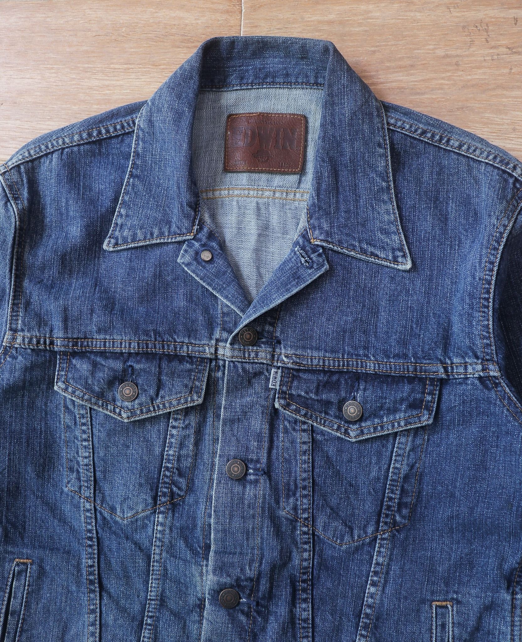 05.26.24 - VTG DENIM TRUCKER JACKET - EDWIN