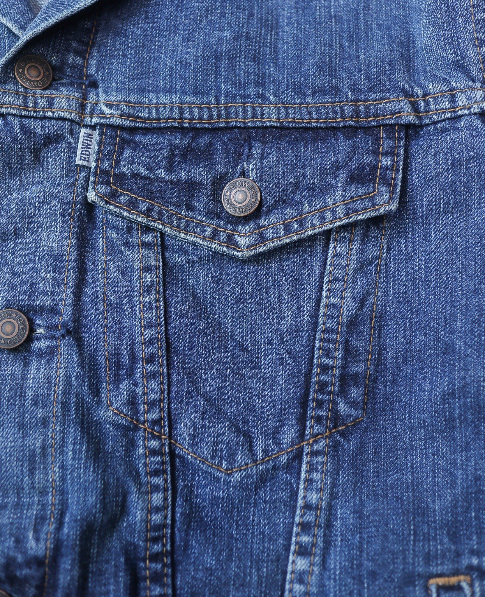 05.26.24 - VTG DENIM TRUCKER JACKET - EDWIN