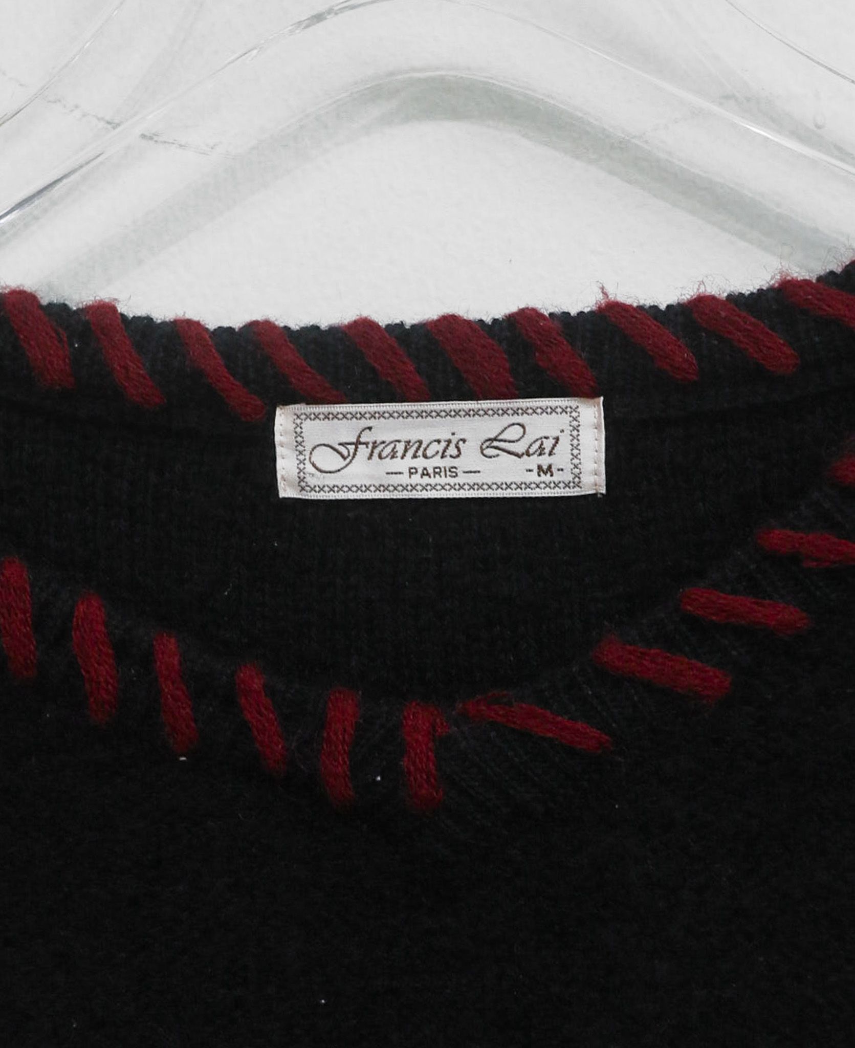11.30.23 - VTG KNIT SWEATSHIRT - FRANCIS RAI PARIS