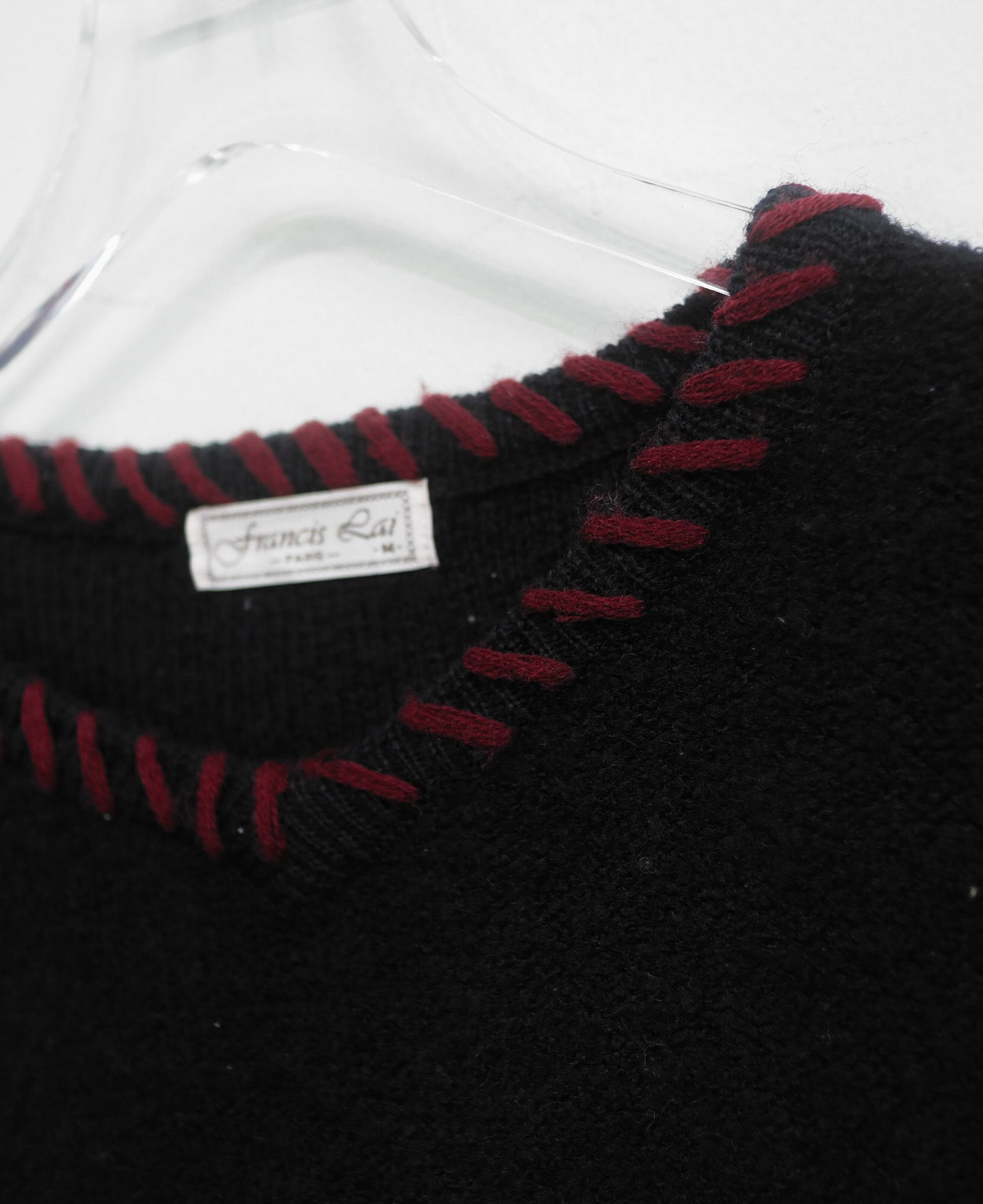 11.30.23 - VTG KNIT SWEATSHIRT - FRANCIS RAI PARIS
