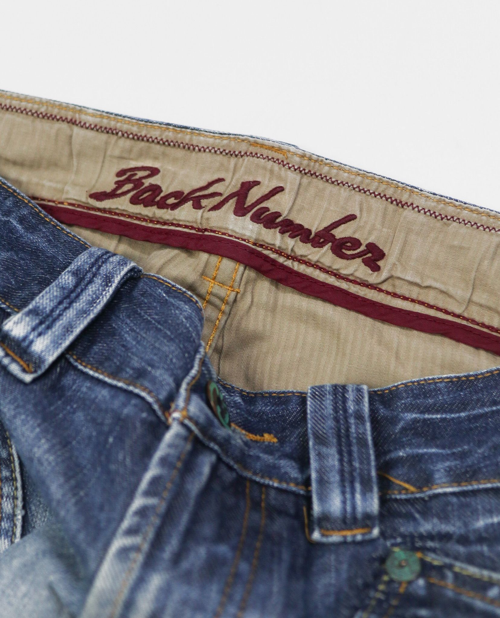 02.25.23 - VTG DENIM PANTS - BACK NUMBER