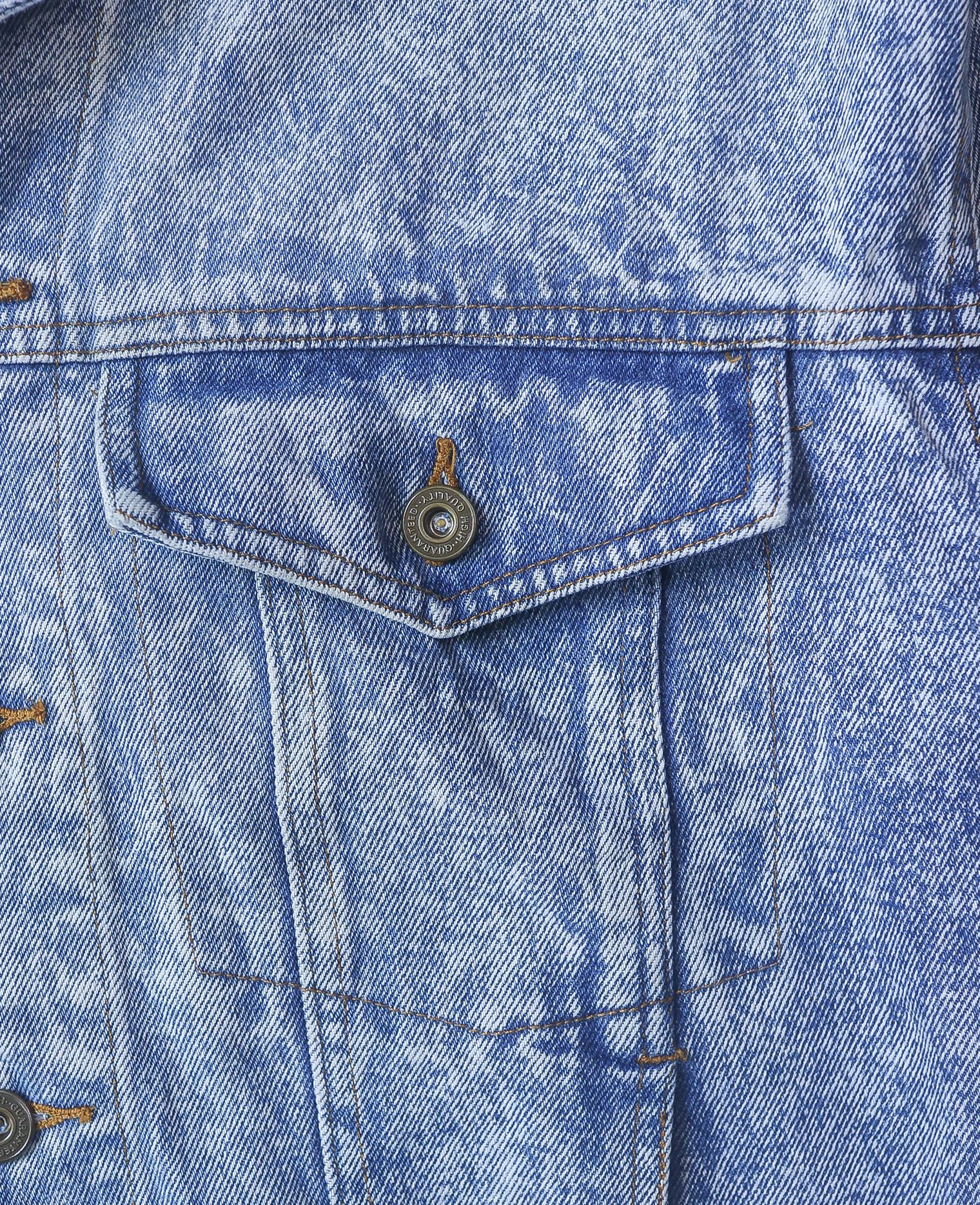 05.26.24 - VTG CROPPED DENIM TRUCKER JACKET 90s