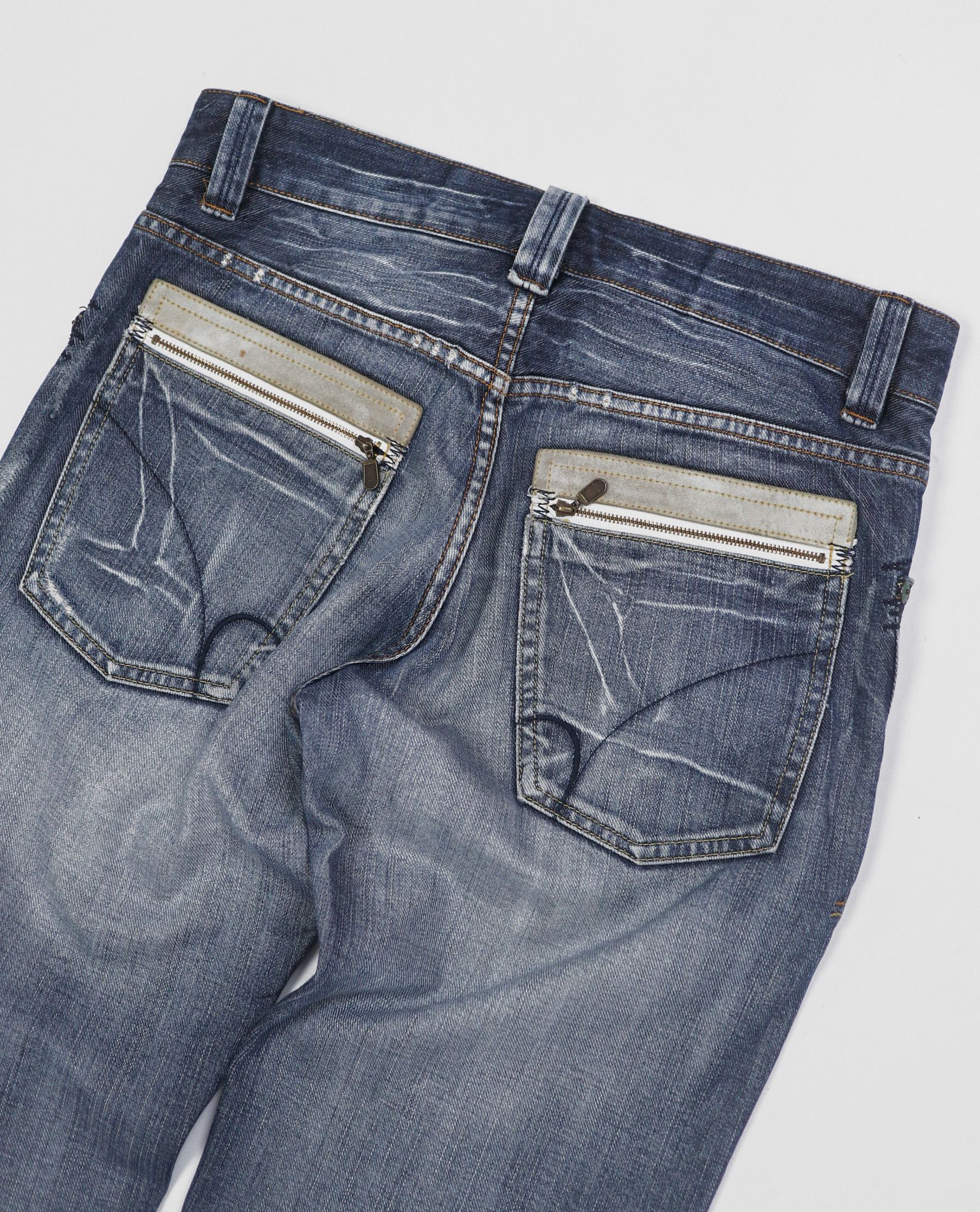02.25.23 - VTG DENIM PANTS - BACK NUMBER