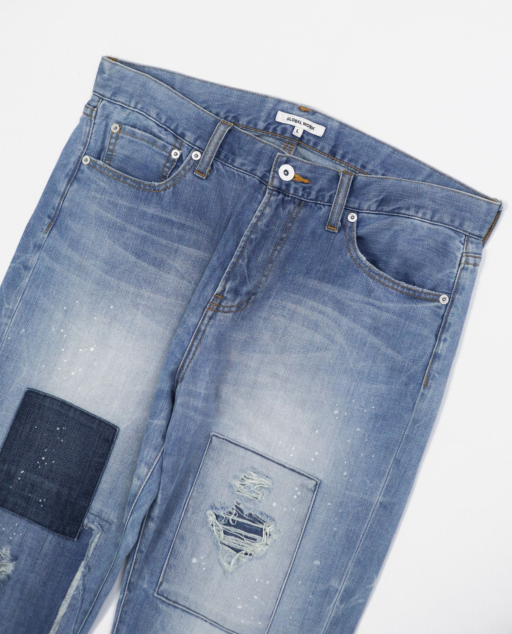 02.25.23 - VTG DENIM PANTS - GLOBAL WORK