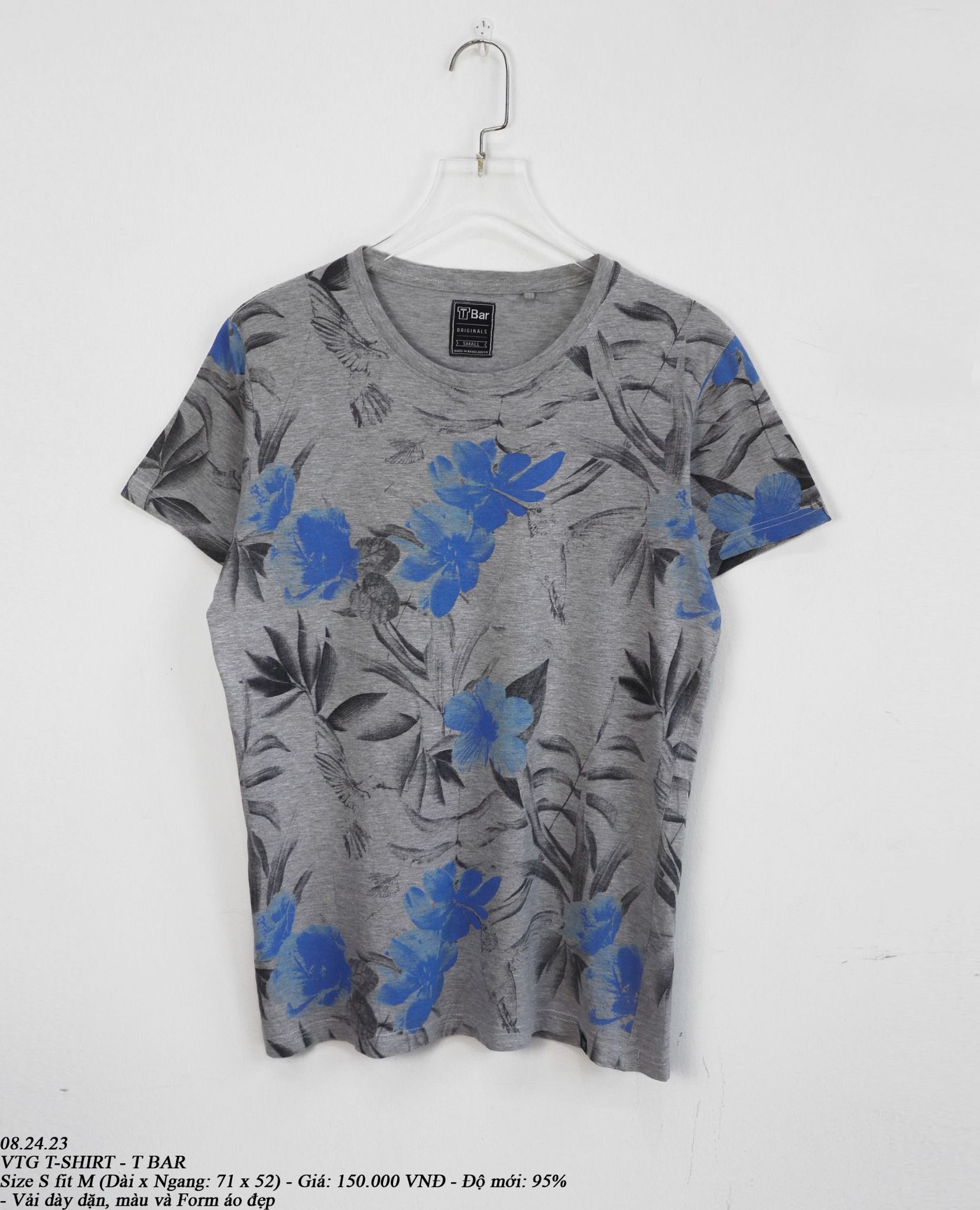 08.24.23 - VTG T-SHIRT - T BAR