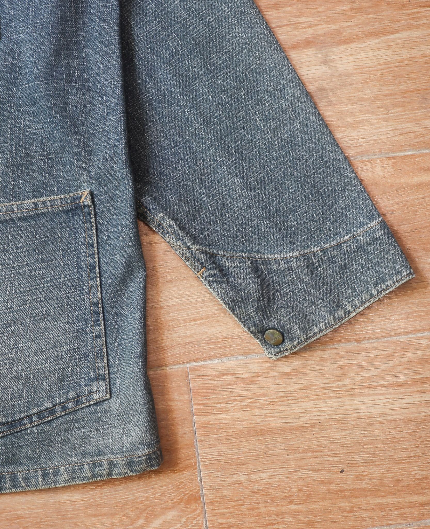 05.24.24 - VTG CHORE COAT DENIM JACKET - CARHARTT