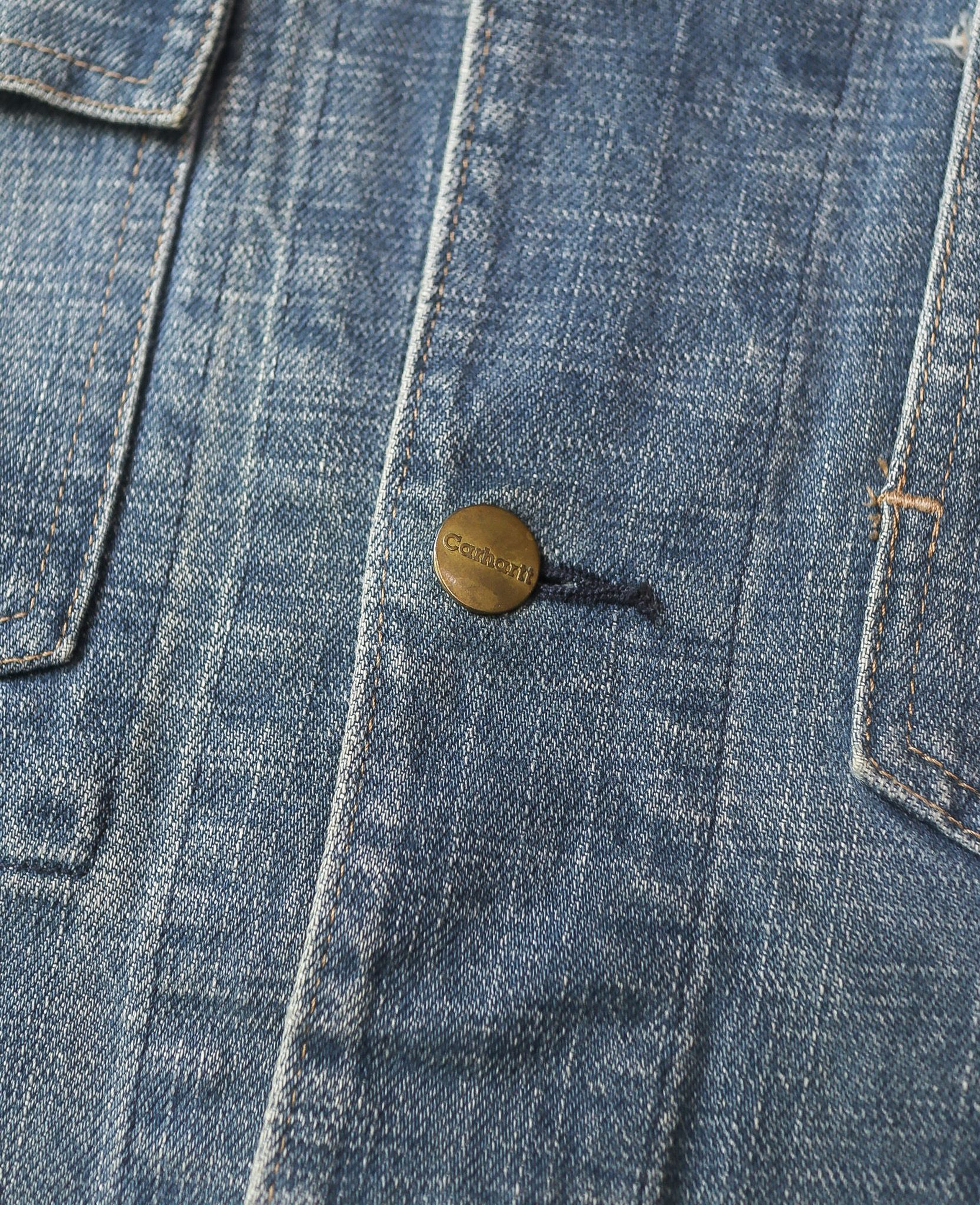 05.24.24 - VTG CHORE COAT DENIM JACKET - CARHARTT