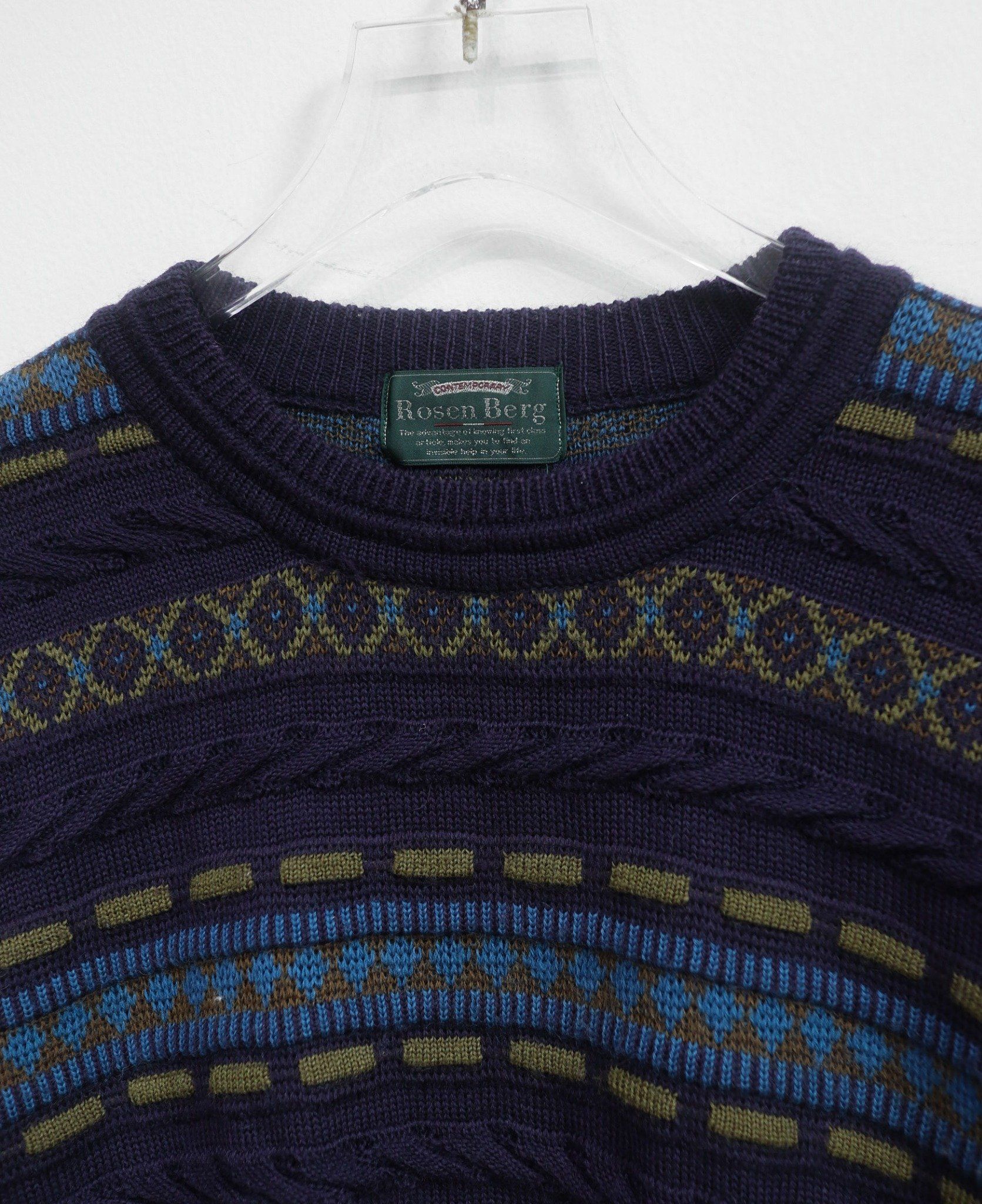 11.30.23 - VTG KNIT SWEATSHIRT - ROSENBERG
