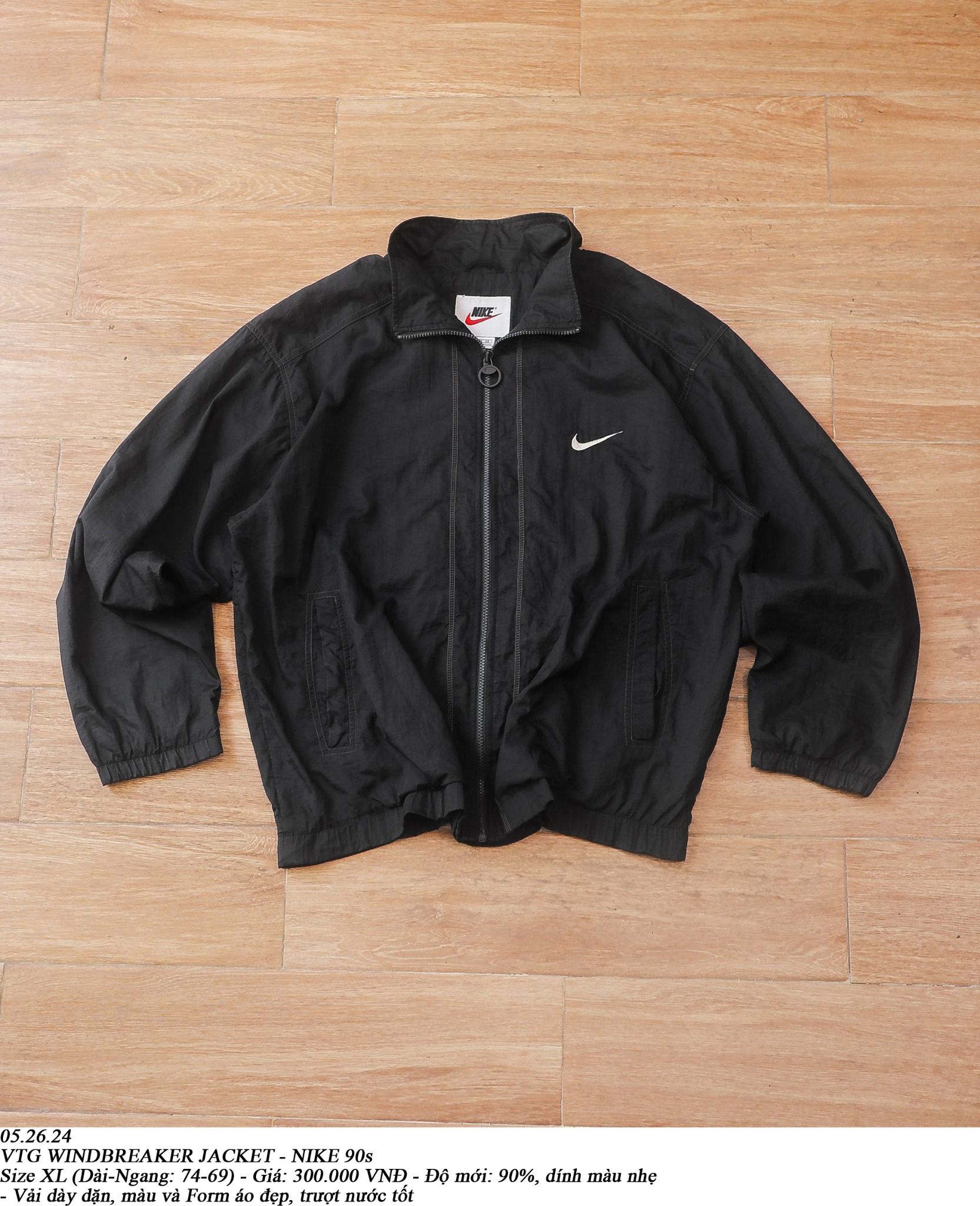 05.26.24 - VTG WINDBREAKER JACKET - NIKE 90s