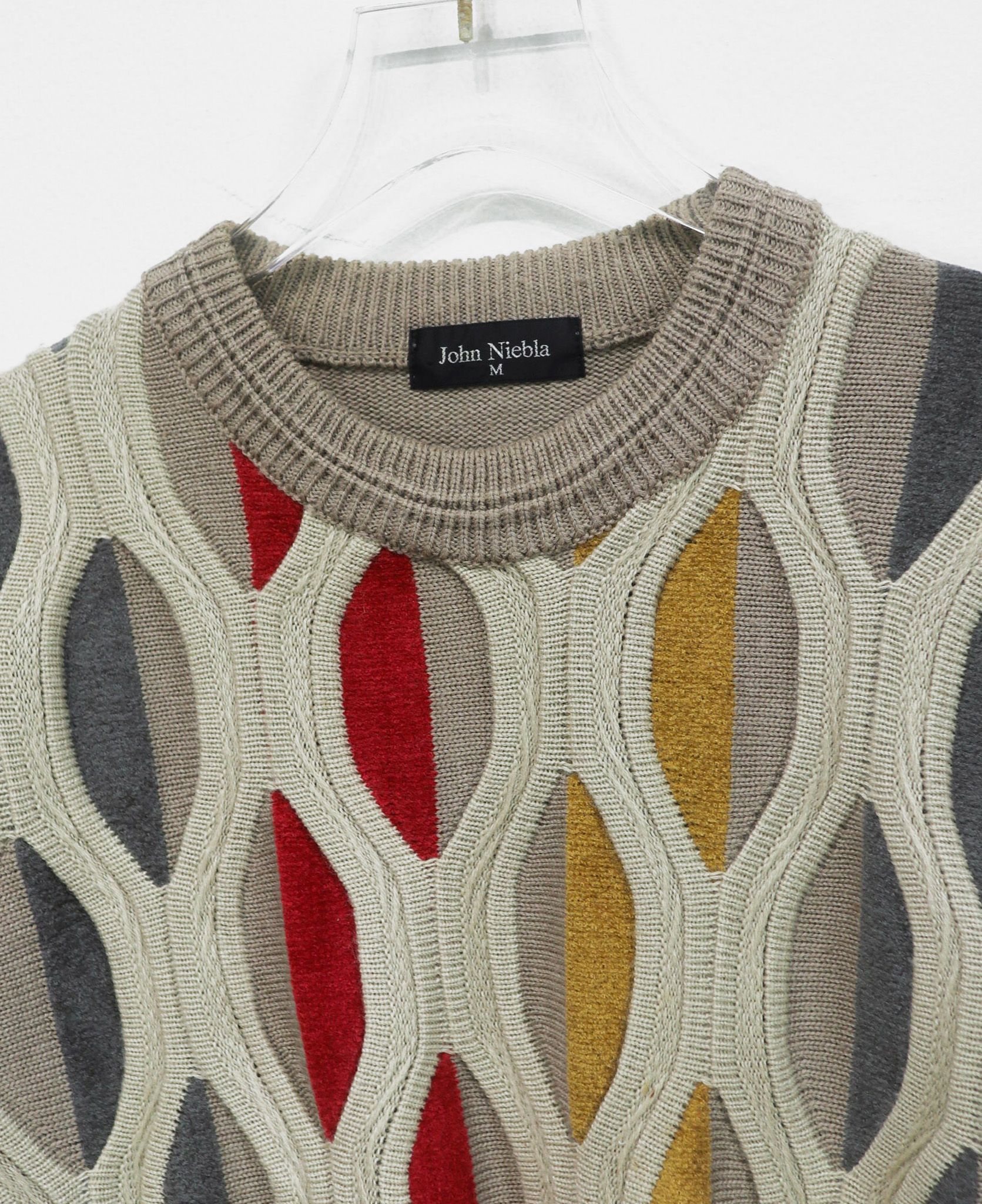 11.30.23 - VTG KNIT SWEATSHIRT - JOHN NIEBLA
