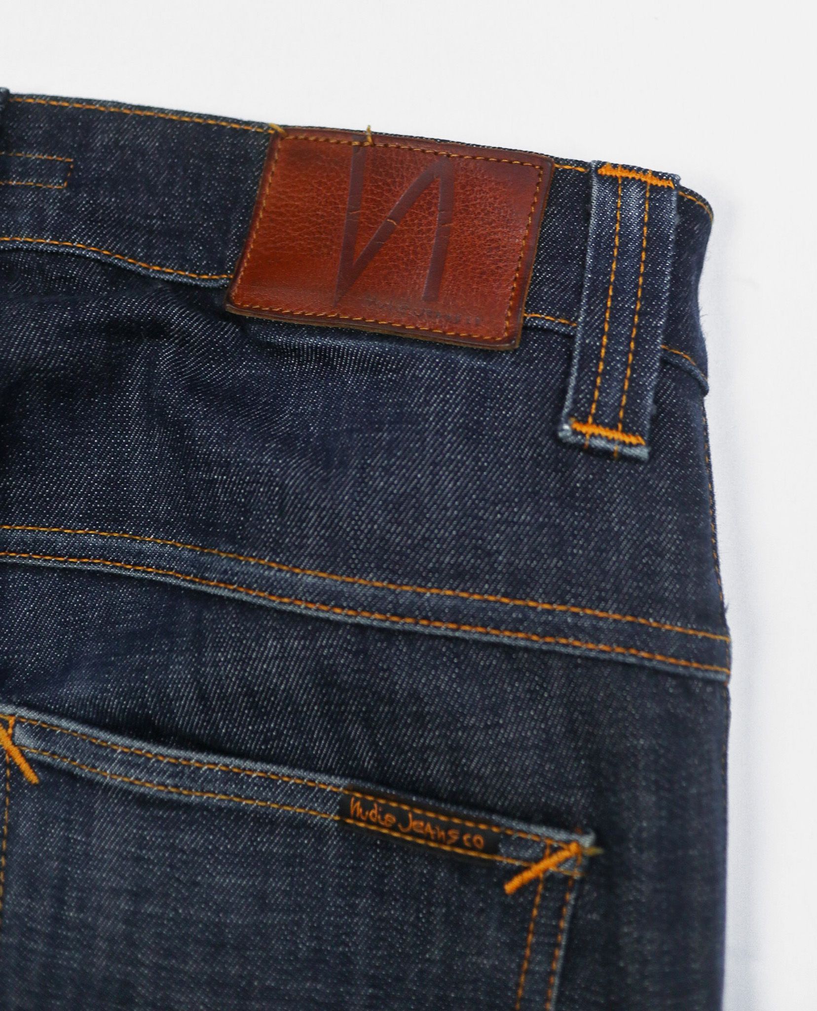 02.25.23 - VTG ORGANIC COTTON DENIM PANTS - NUDIE JEANS