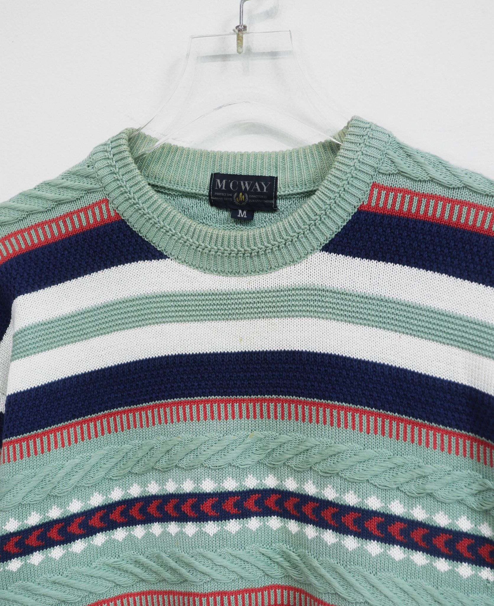 11.30.23 - VTG KNIT SWEATSHIRT - M'C WAY