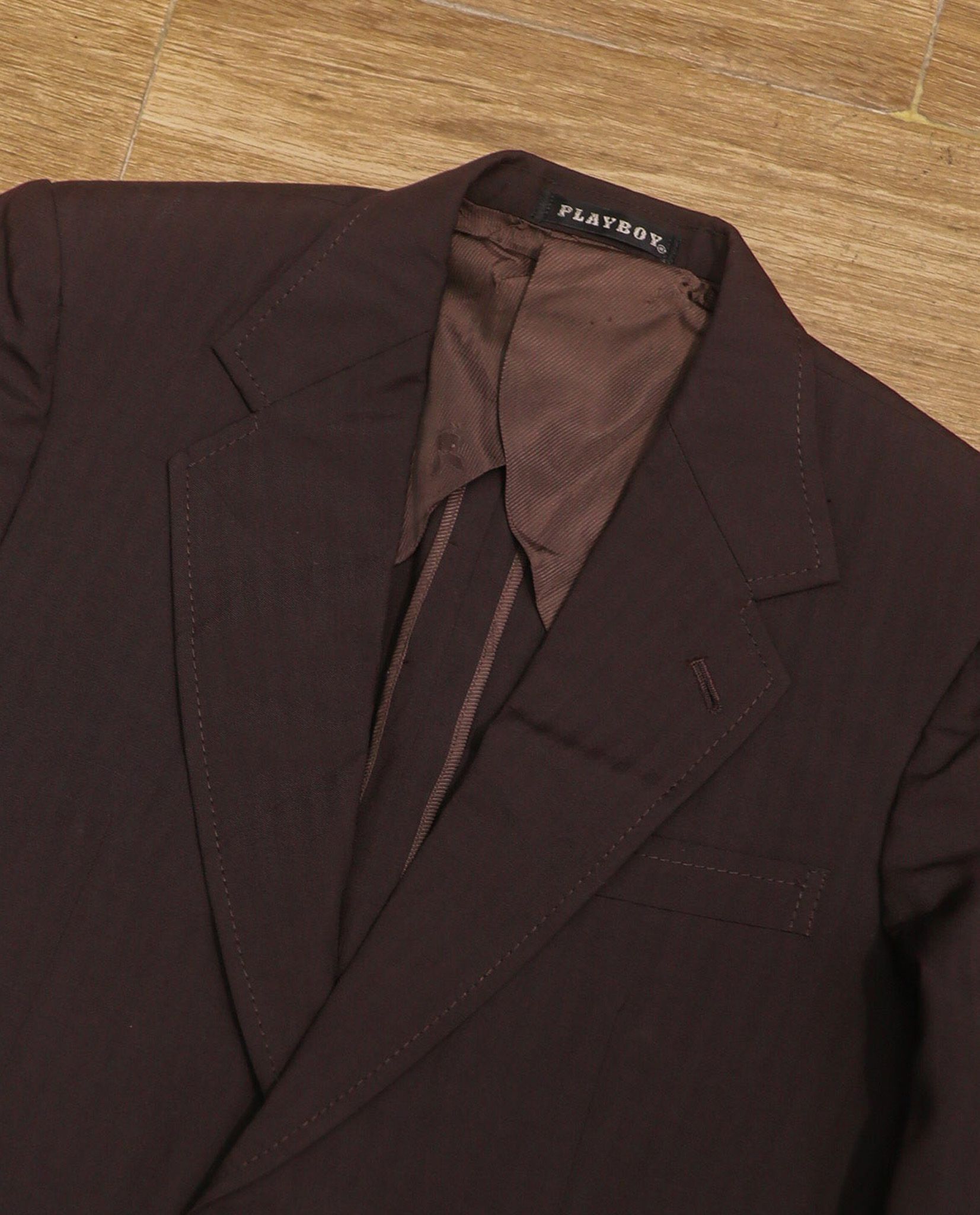 05.08.23 - VTG WOOL BLAZER JACKET - PLAYBOY