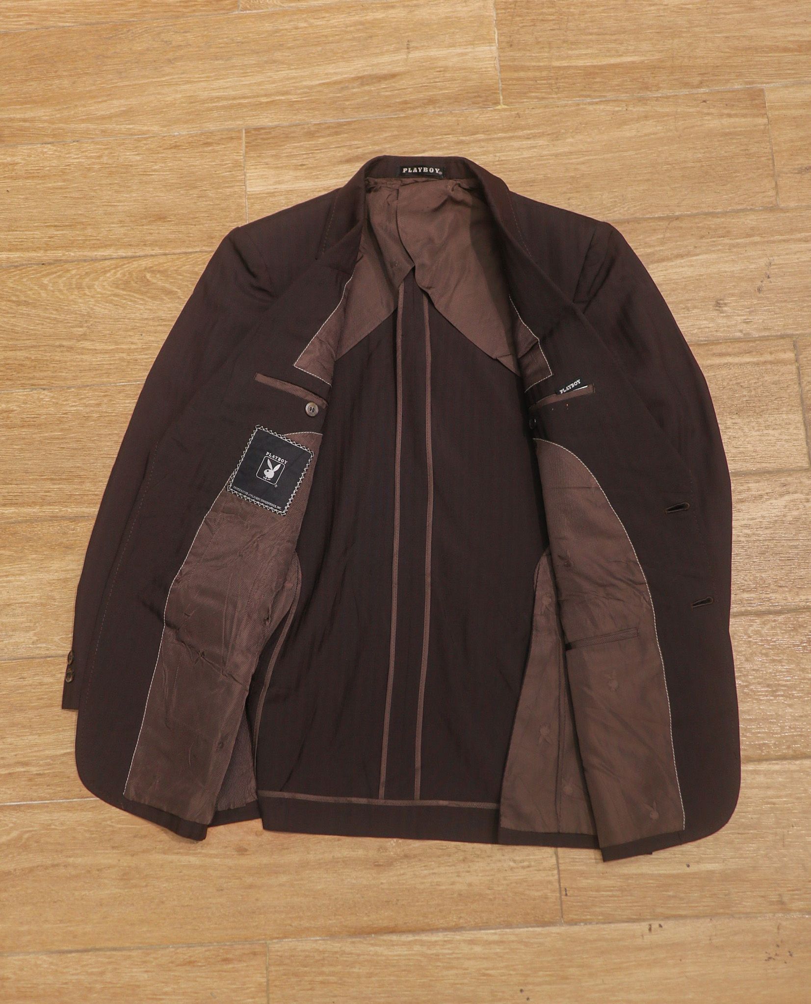 05.08.23 - VTG WOOL BLAZER JACKET - PLAYBOY