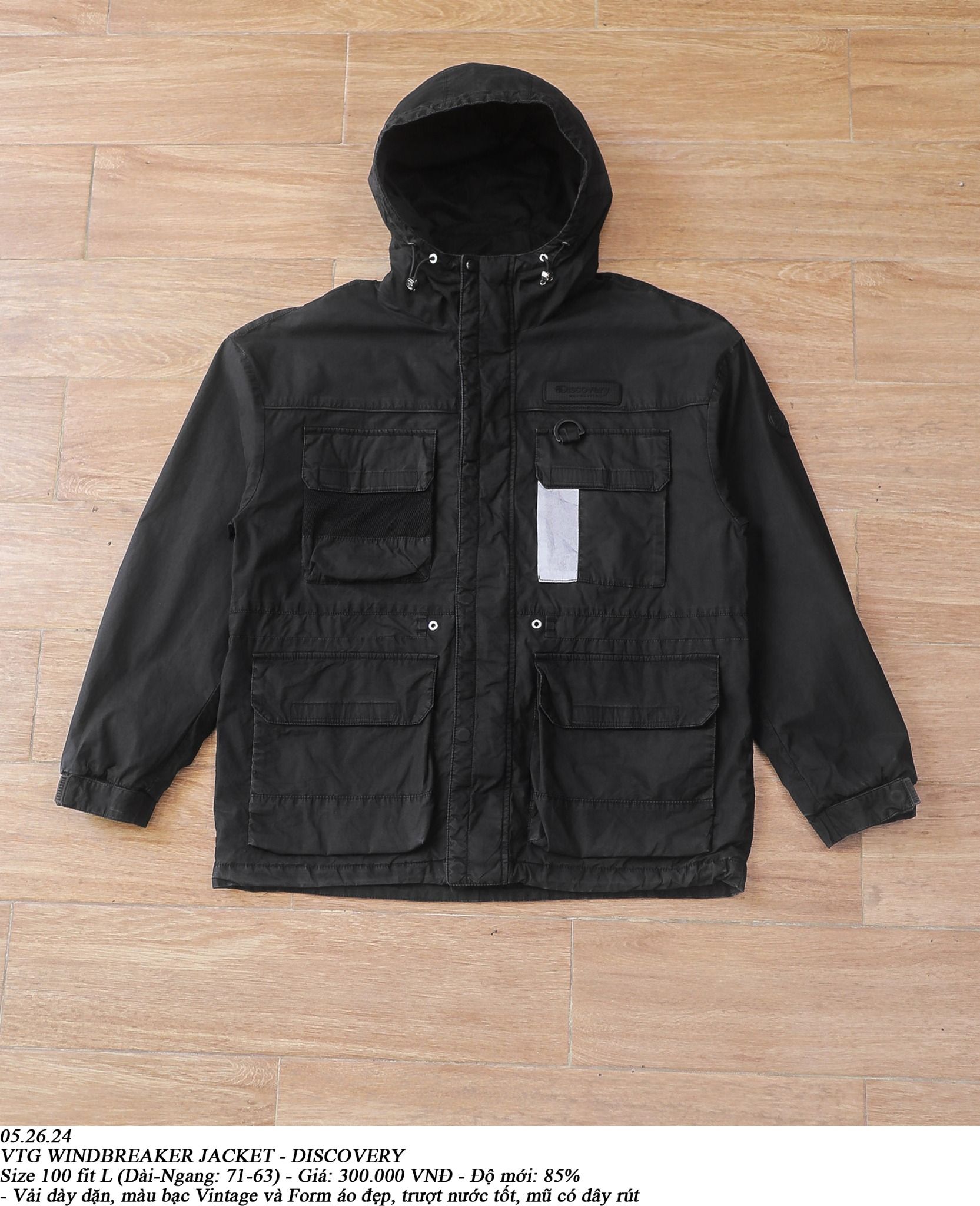 05.26.24 - VTG WINDBREAKER JACKET - DISCOVERY