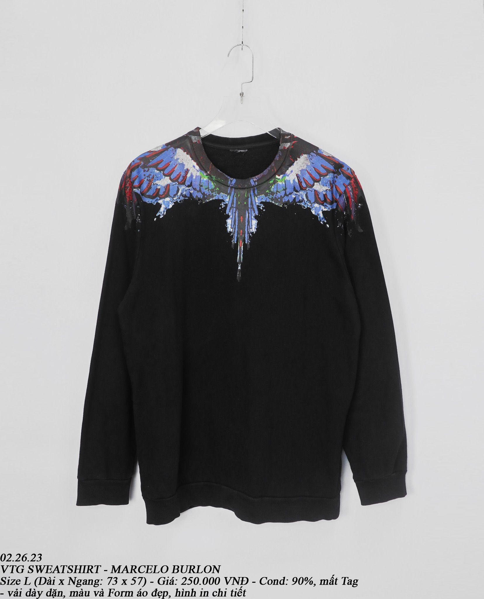 02.26.23 - VTG SWEATSHIRT - MARCELO BURLON
