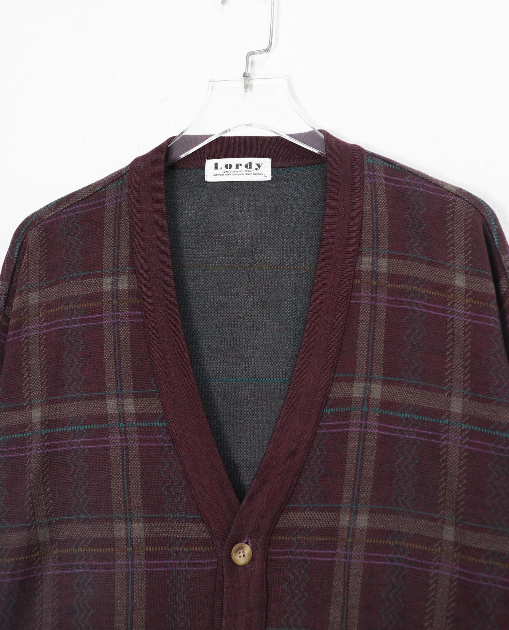 11.29.22 - VTG KNIT CARDIGAN JACKET - LORDY