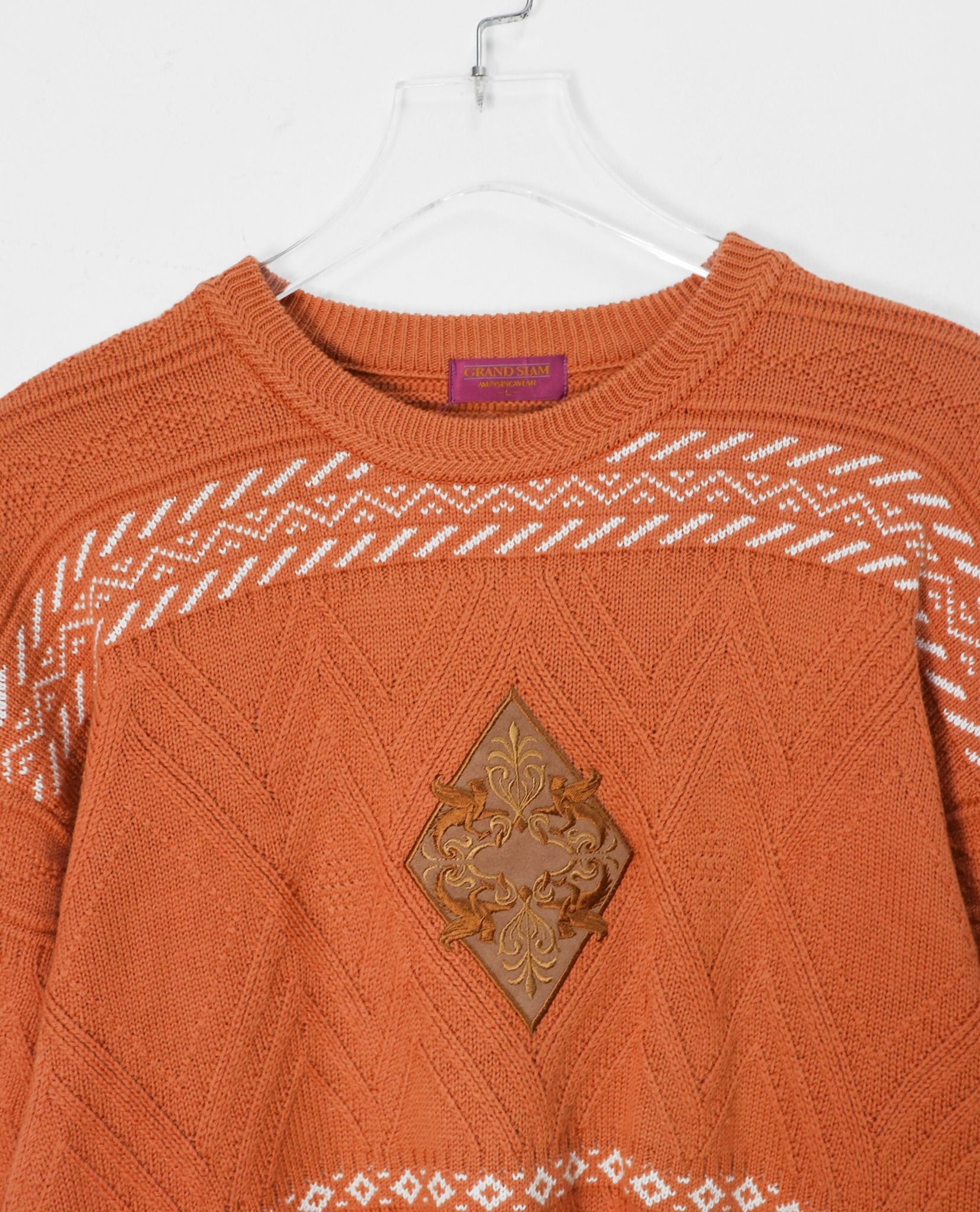 11.29.22 - VTG KNIT SWEATSHIRT - GRAND SLAM