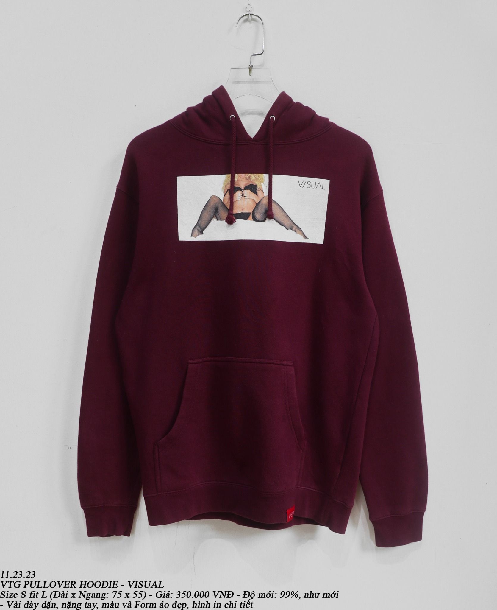 11.23.23 - VTG PULLOVER HOODIE - VISUAL