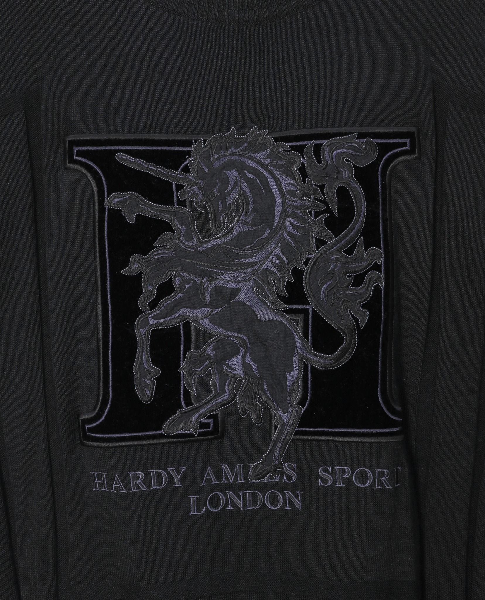 11.29.22 - VTG KNIT SWEATSHIRT - HARDY AMIES SPORT