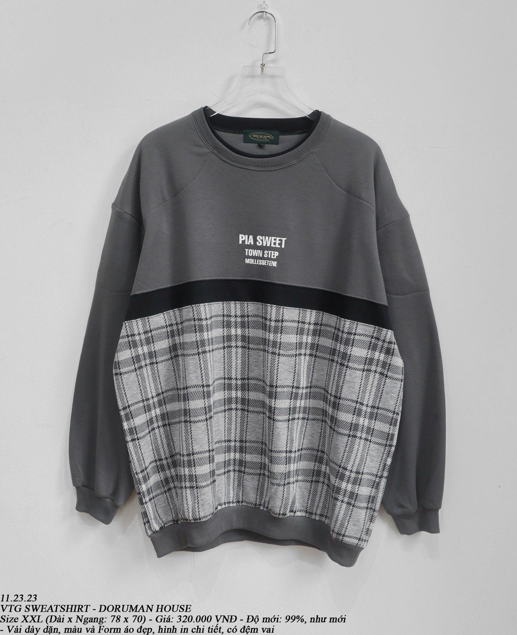 11.23.23 - VTG SWEATSHIRT - DORUMAN HOUSE