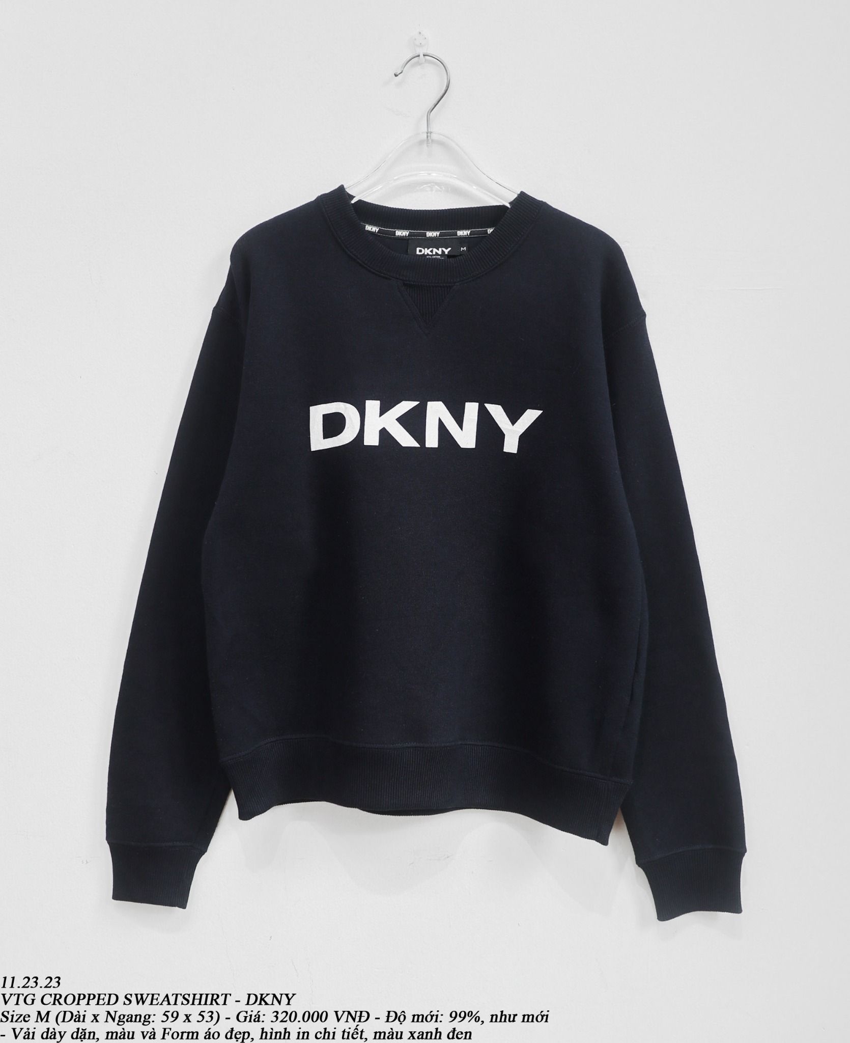 11.23.23 - VTG SWEATSHIRT - DKNY