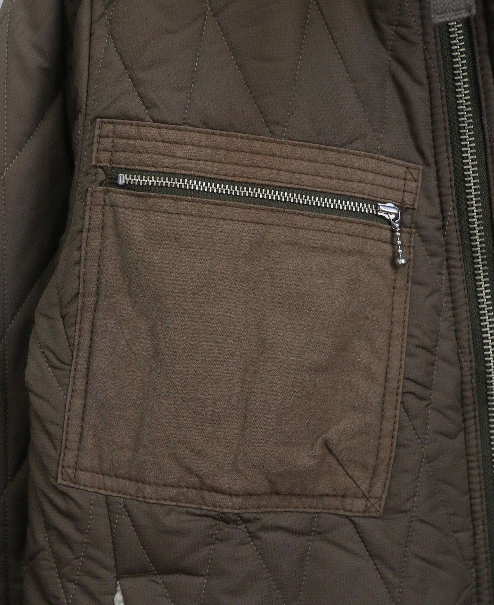 11.26.23 - VTG MILITARY QUILTED BLOUSON JACKET - 99% IS SHIT