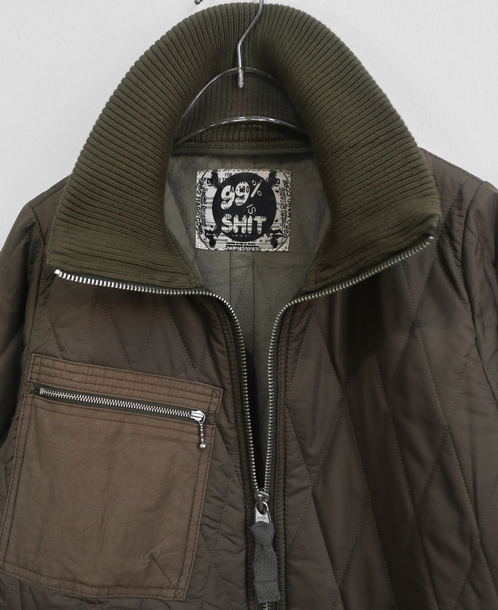 11.26.23 - VTG MILITARY QUILTED BLOUSON JACKET - 99% IS SHIT