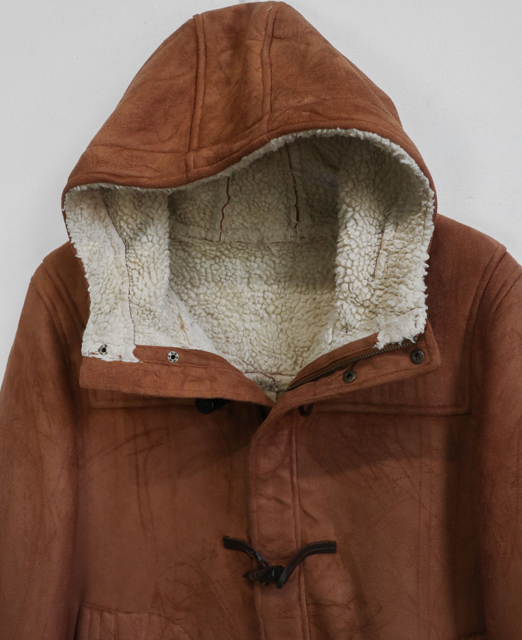 11.26.23 - VTG SHERPA LINED SUEDE JACKET - UNION STATION
