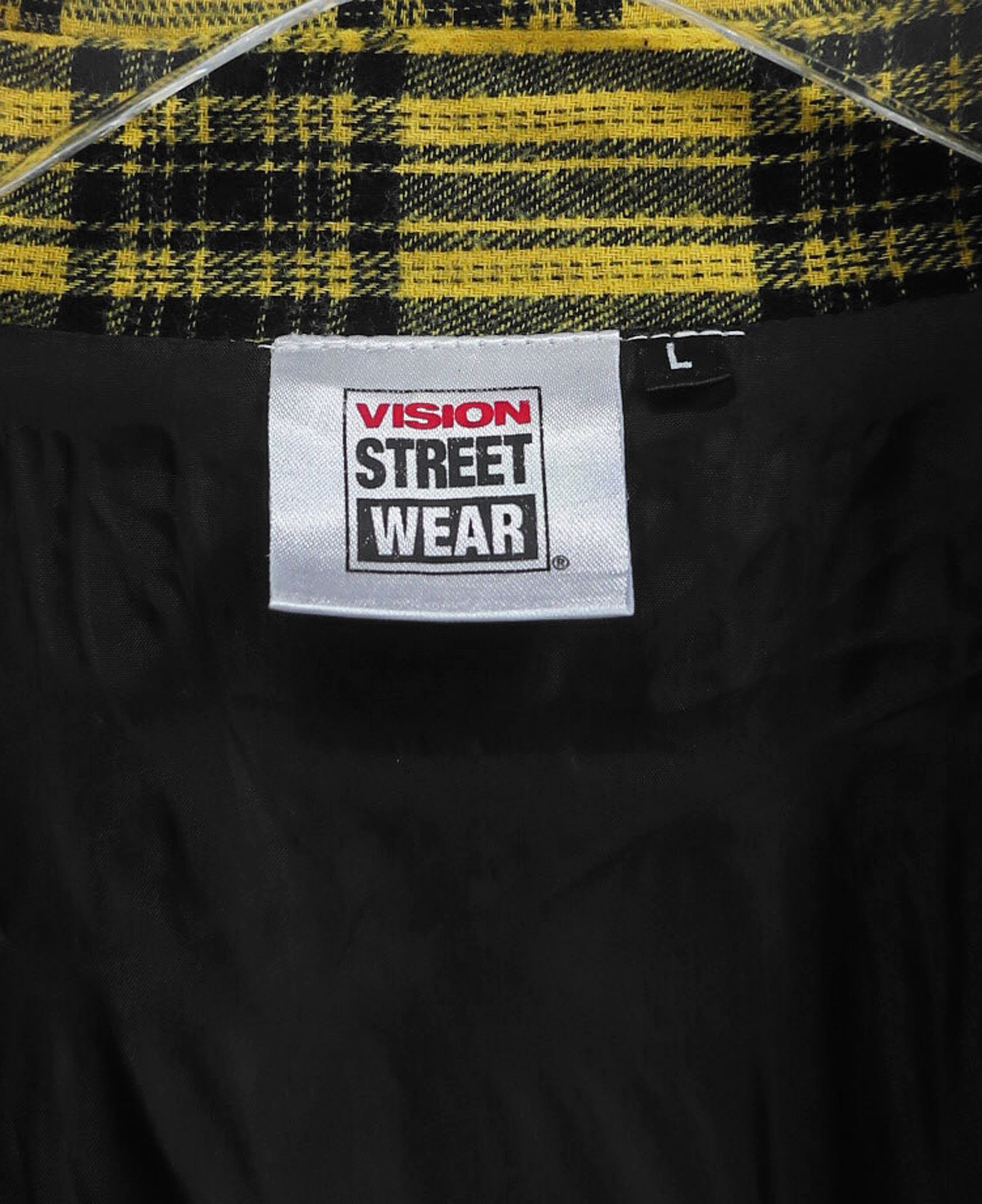 11.26.23 - VTG FLANNEL COACH JACKET - VISION STREETWEAR