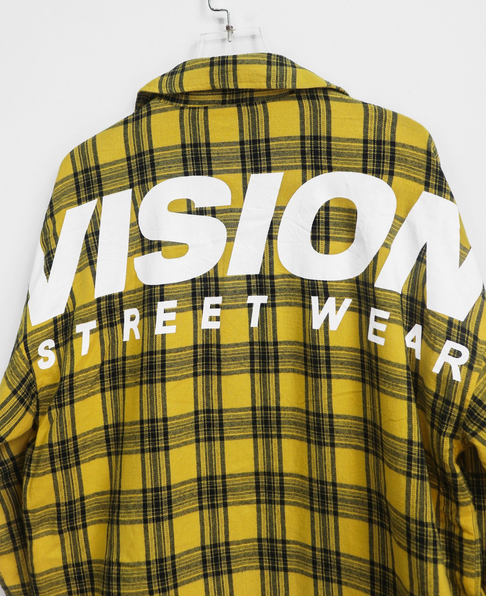 11.26.23 - VTG FLANNEL COACH JACKET - VISION STREETWEAR