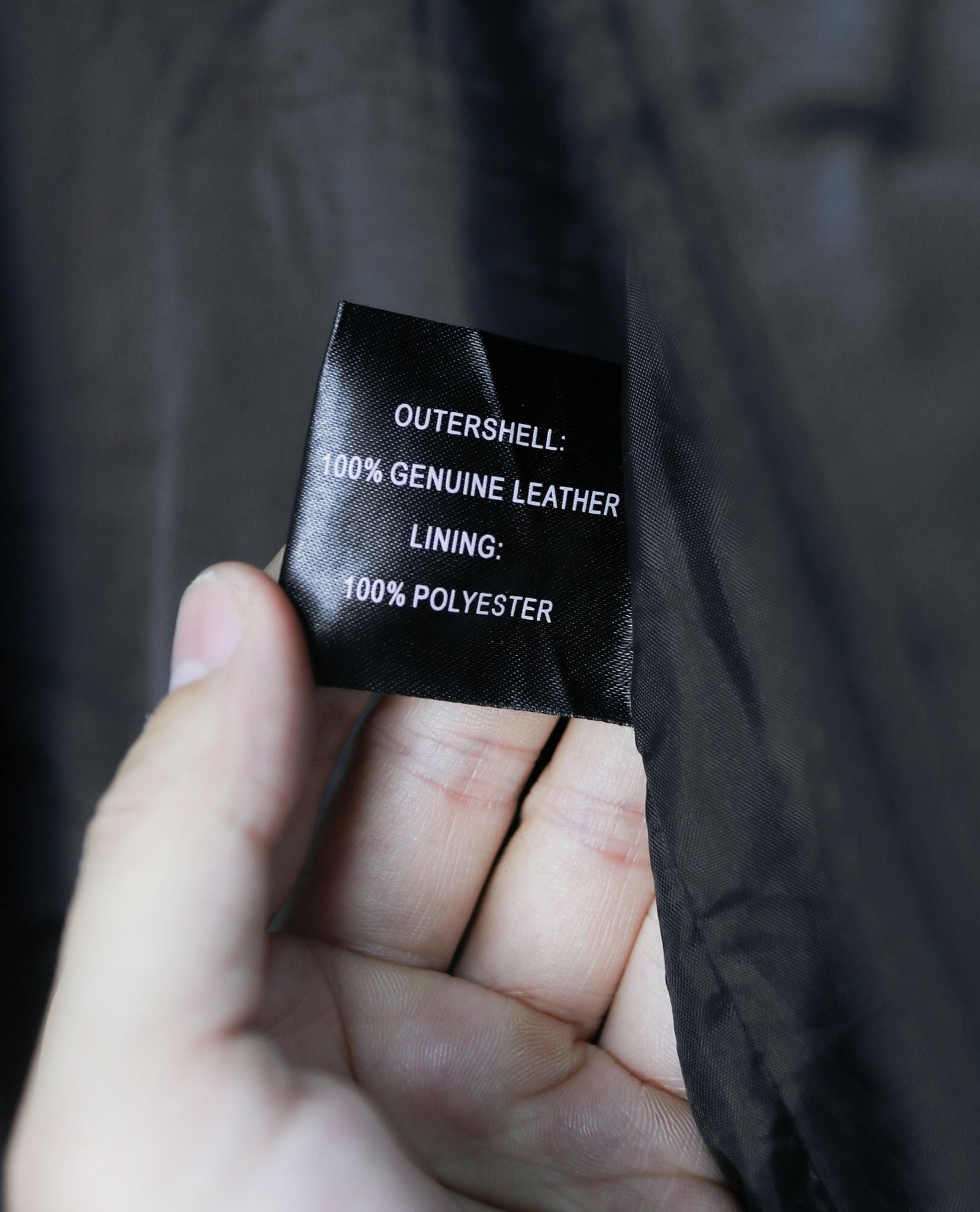 01.14.23 - VTG REAL LEATHER RIDER JACKET - BK COLLECTION REWORKED LEATHER