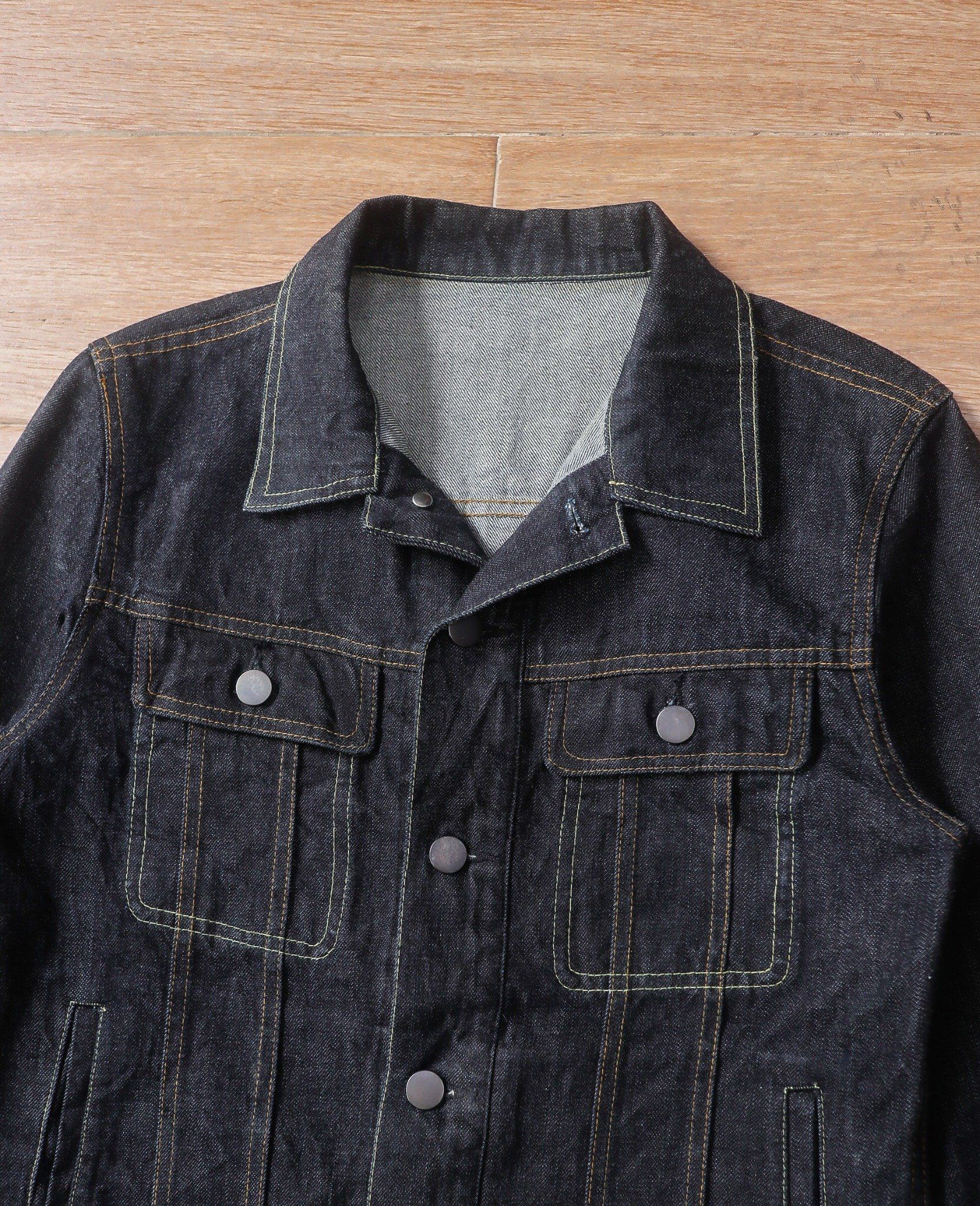 05.31.24 - VTG CROPPED TRUCKER DENIM JACKET - HARE