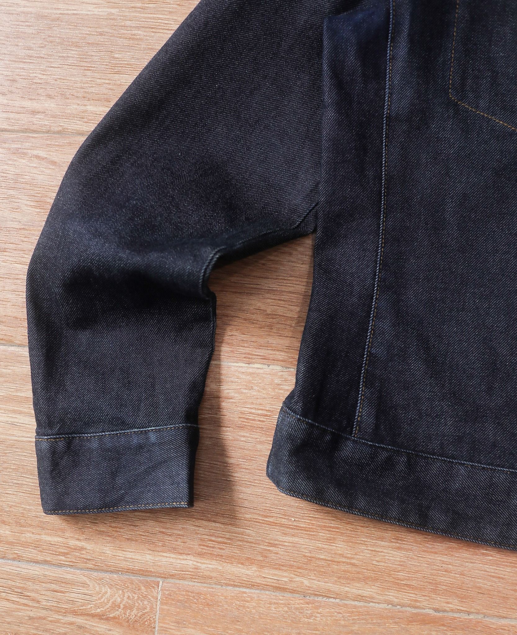 05.31.24 - VTG CROPPED TRUCKER DENIM JACKET - BLEND UP