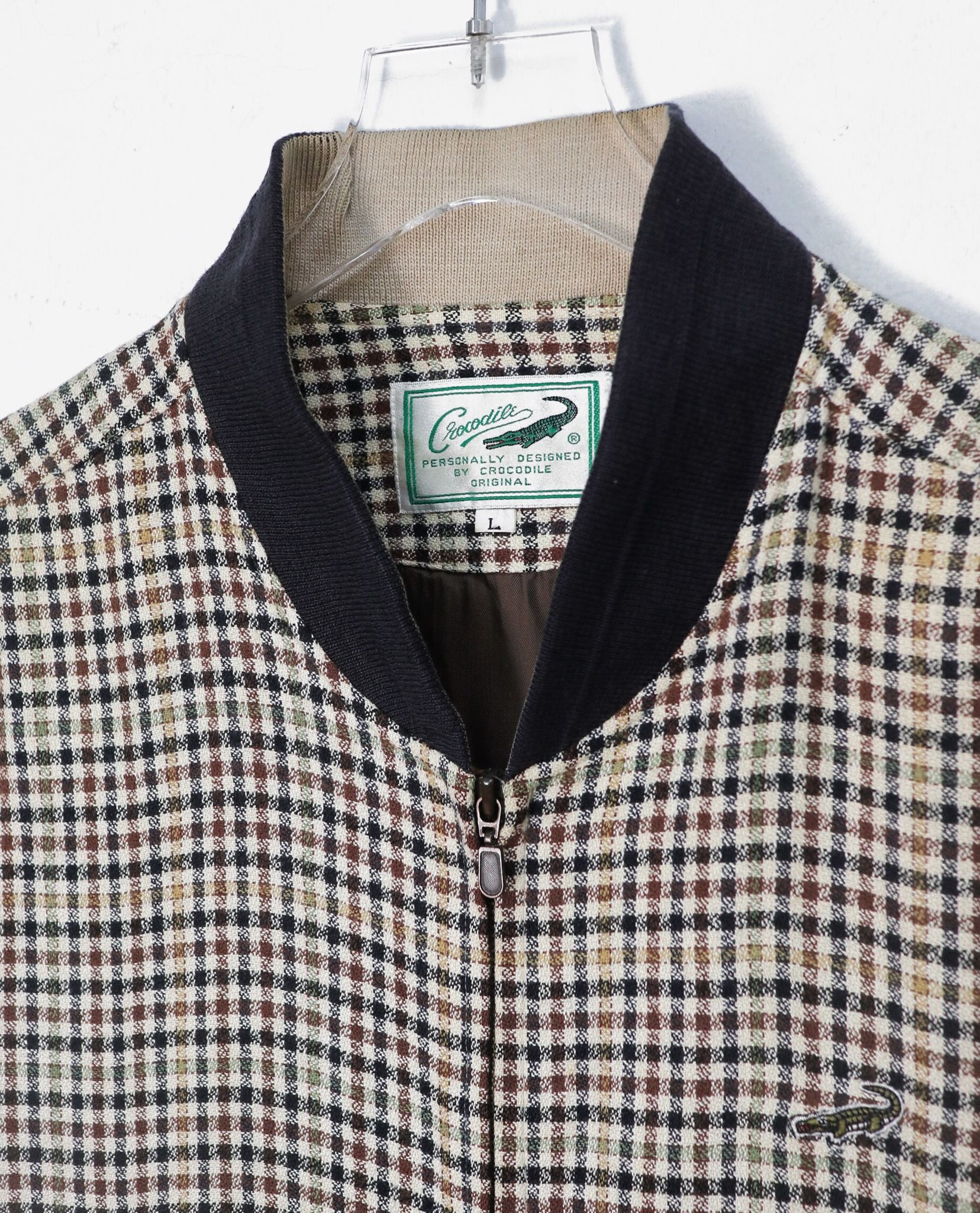 12.04.22 - VTG BLOUSON JACKET - CROCODILE