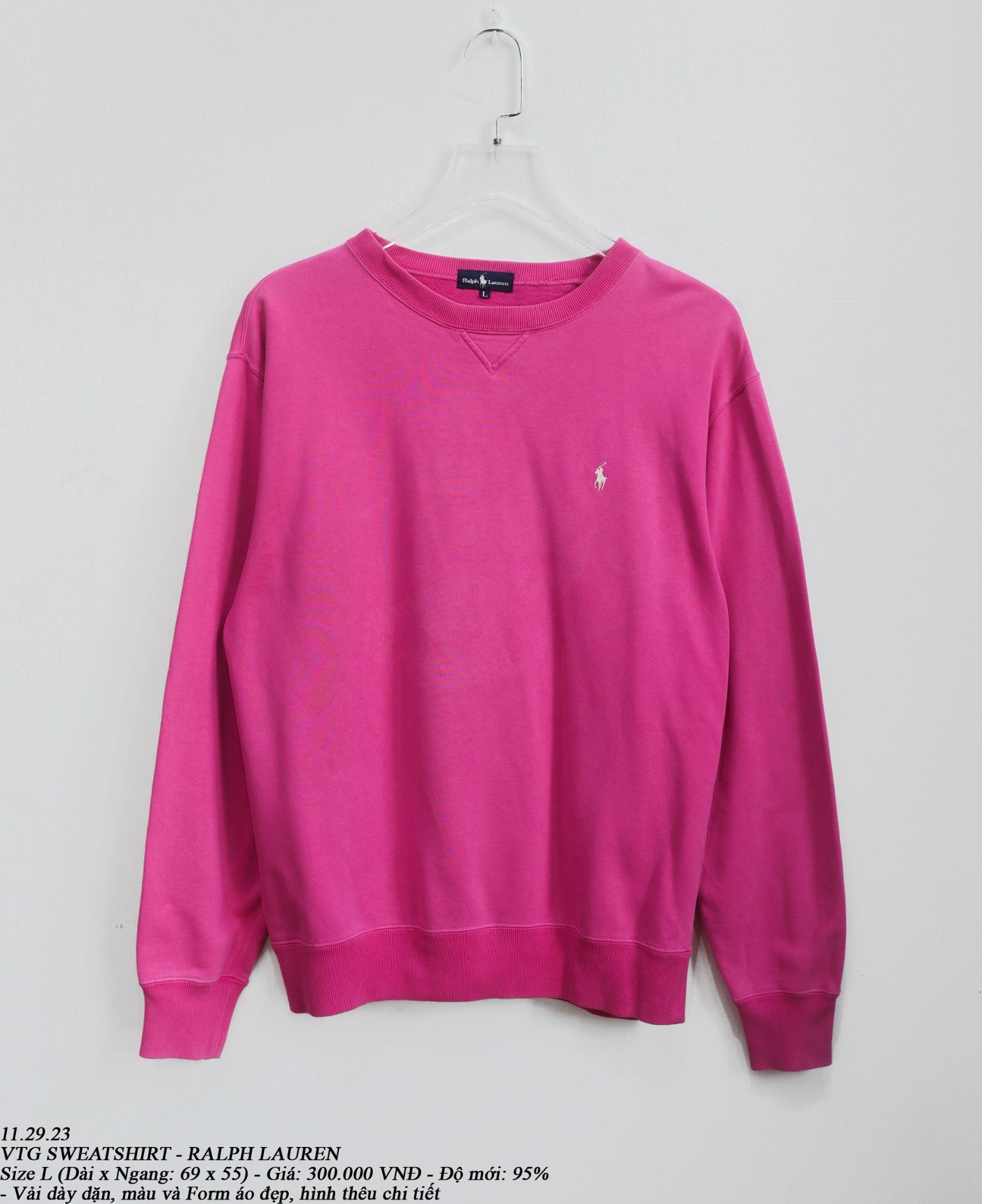 11.29.23 - VTG SWEATSHIRT - RALPH LAUREN