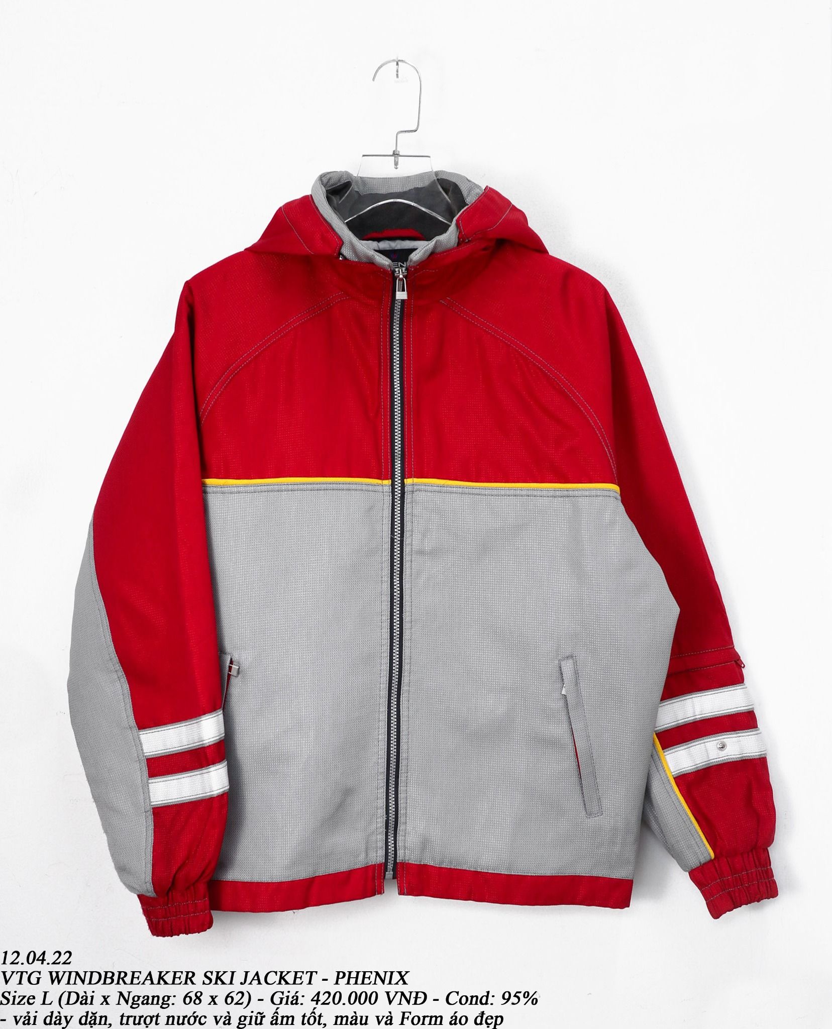 12.04.22 - VTG WINDBREAKER SKI JACKET - PHENIX