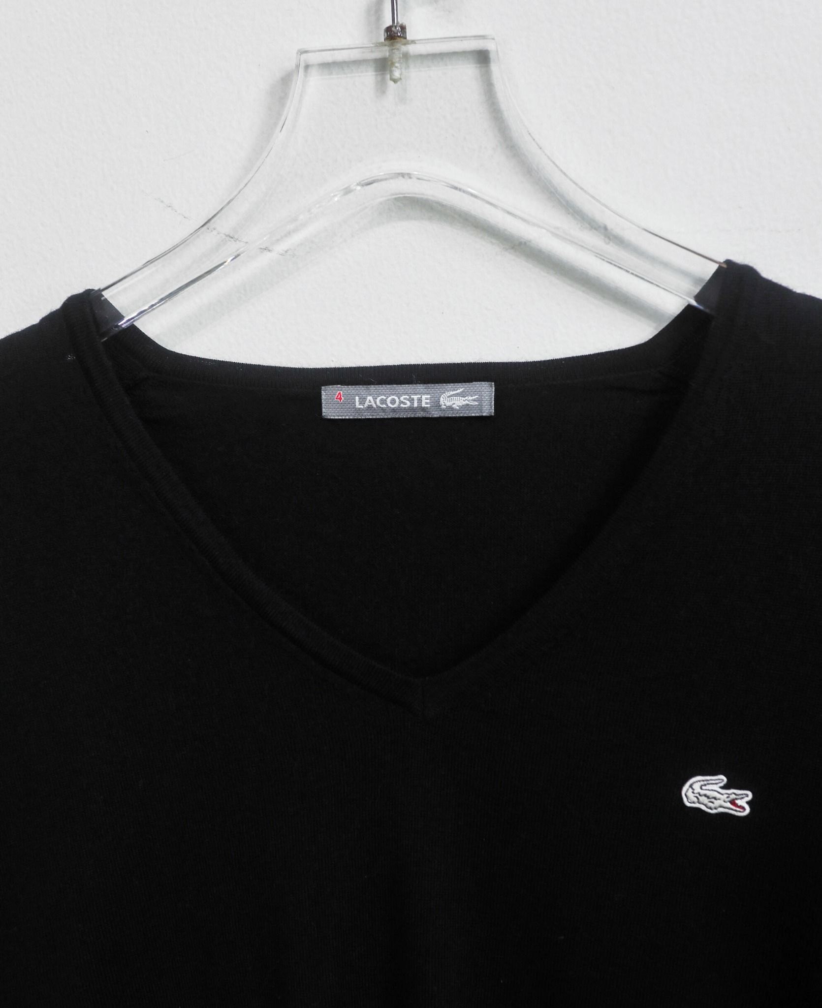 11.29.23 - VTG KNIT LONGSLEEVE SHIRT - LACOSTE