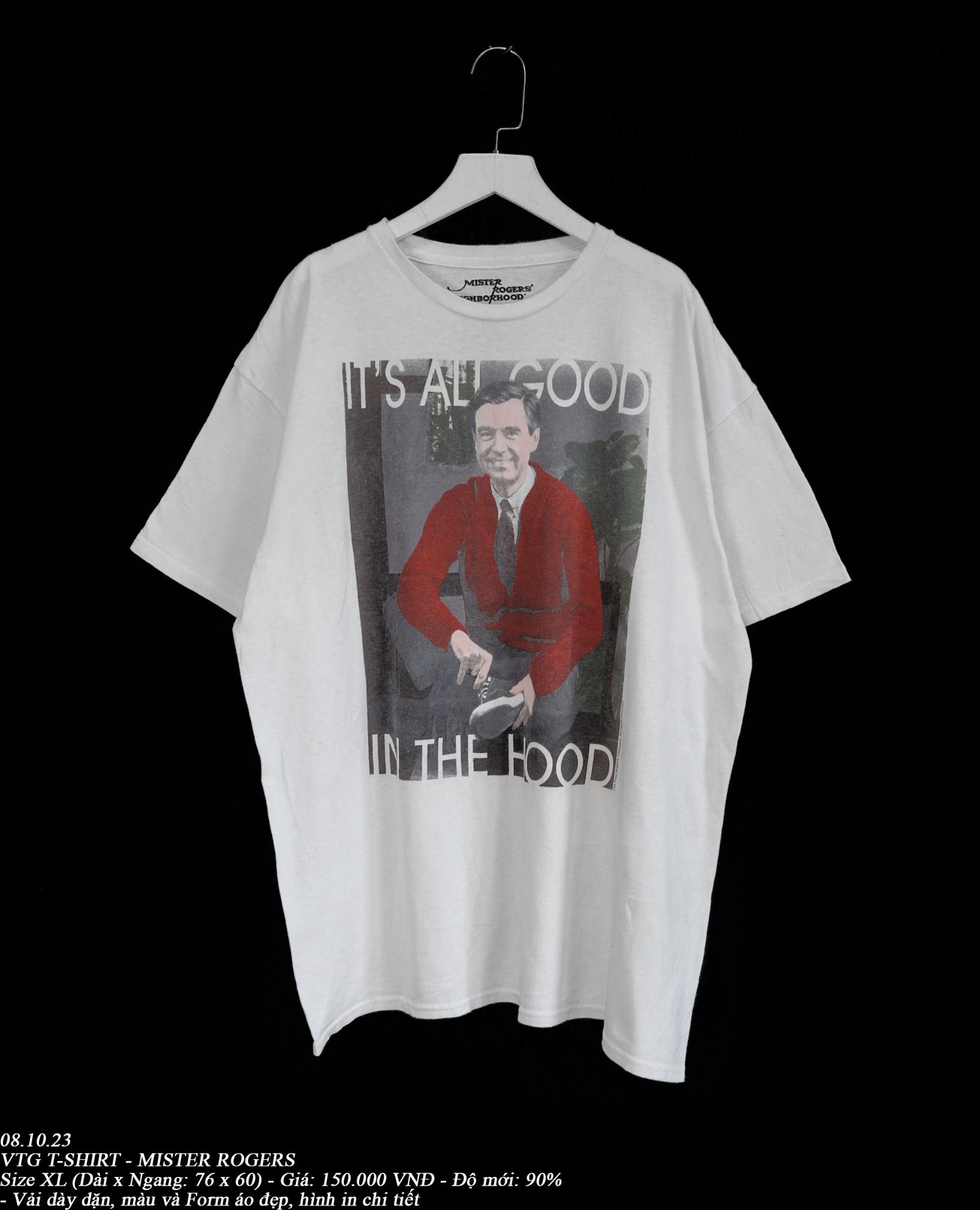 08.10.23 - VTG T-SHIRT - MISTER ROGERS