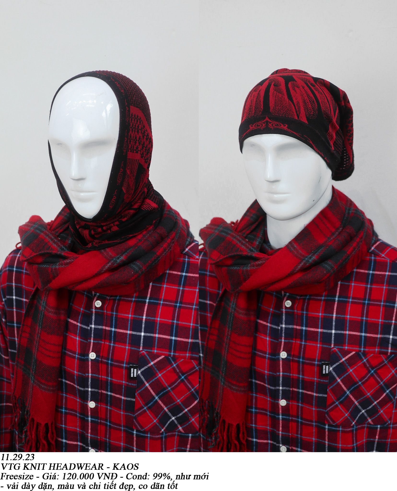 11.29.23 - VTG HEADWEAR - KAOS