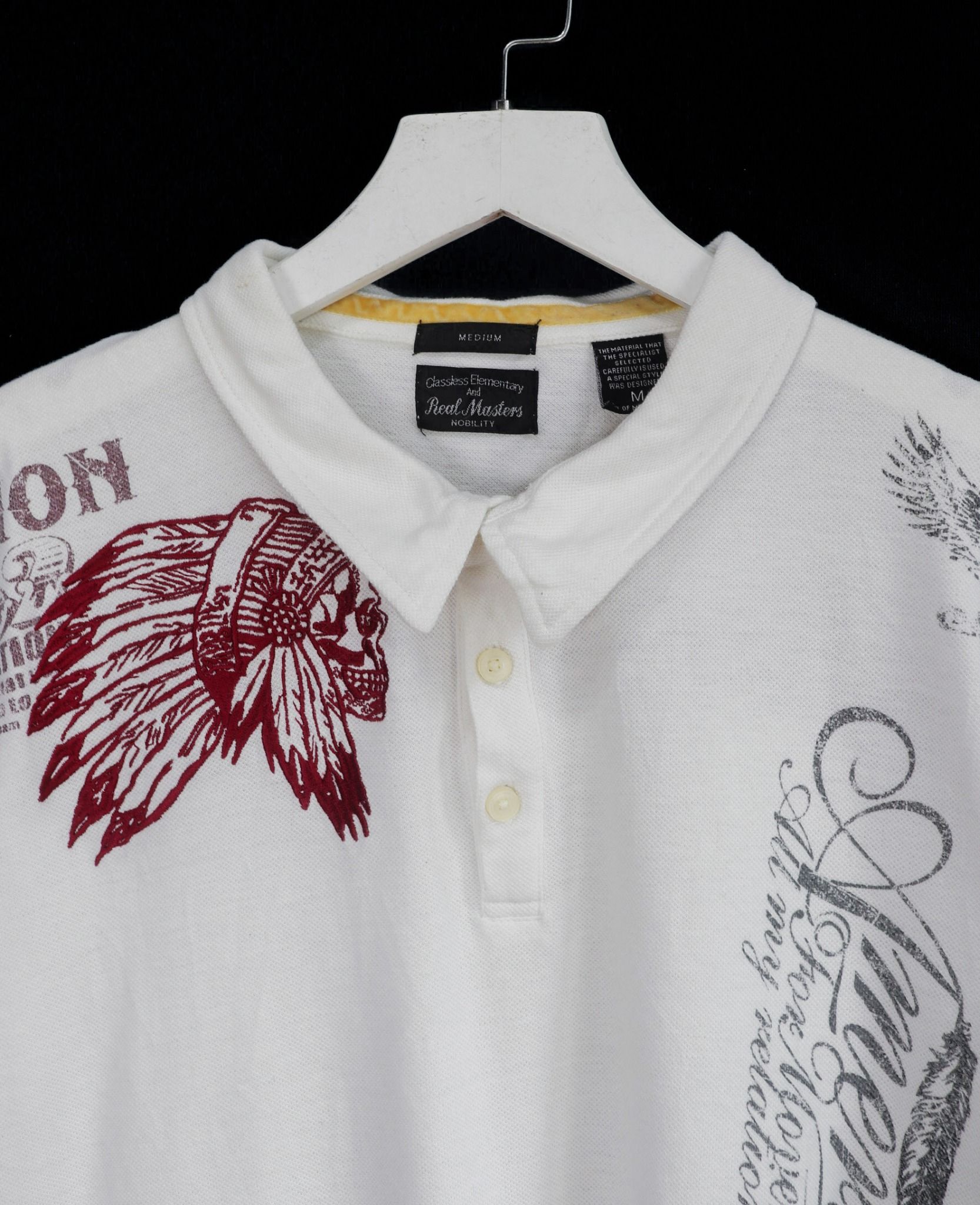 10.10.23 - VTG POLO SHIRT - REAL MASTERS
