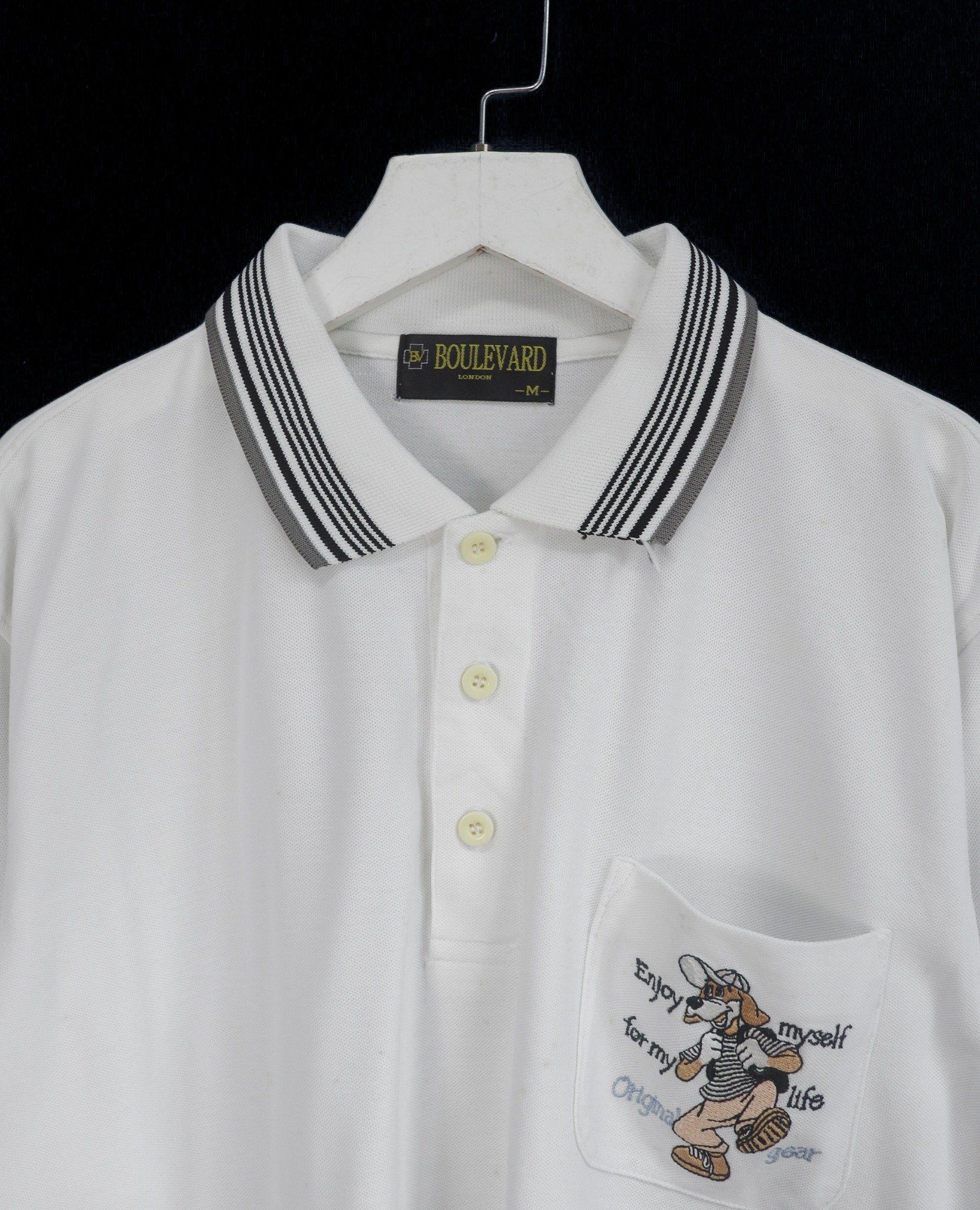 10.10.23 - VTG POLO SHIRT - BOULEVARD LONDON