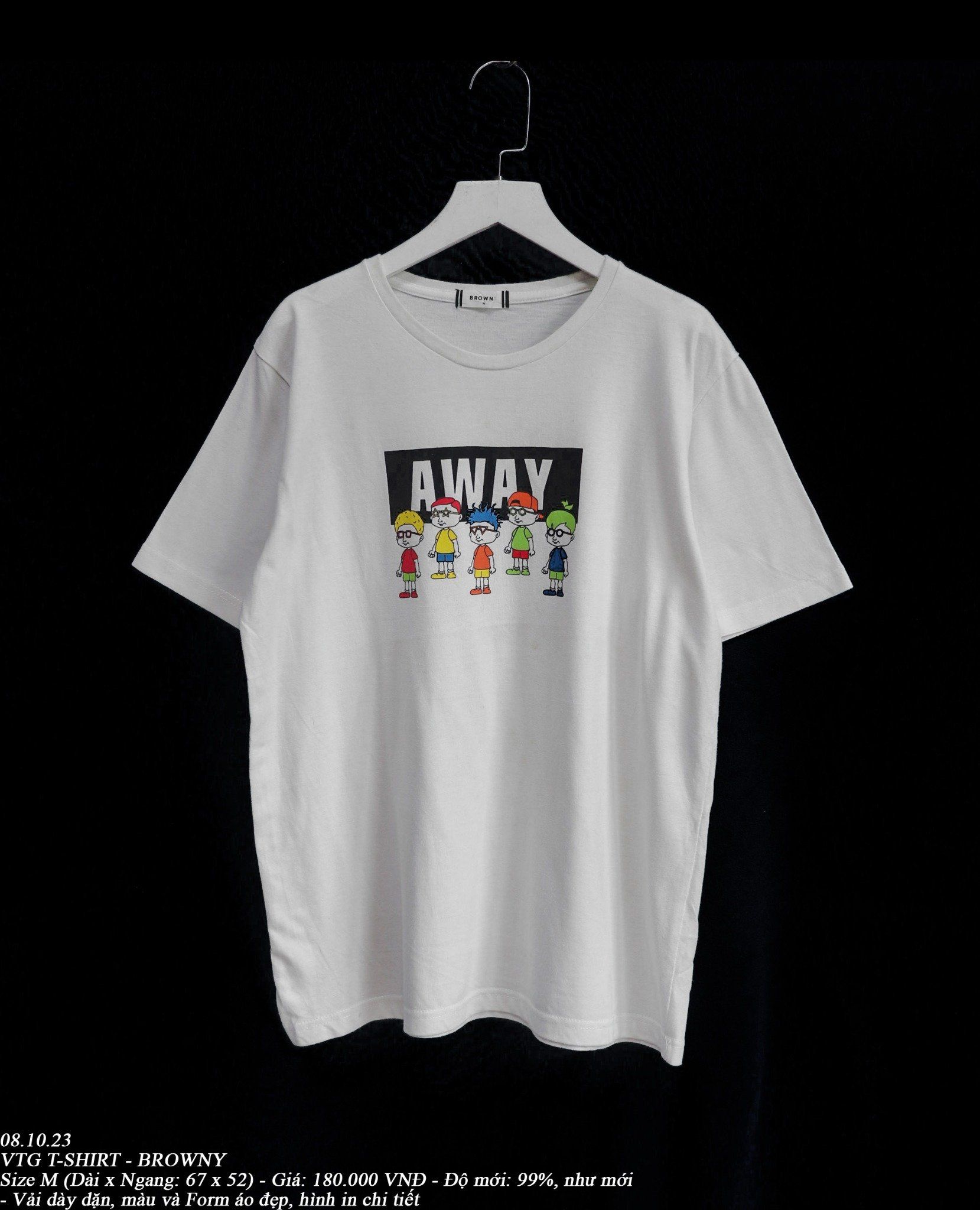 08.10.23 - VTG T-SHIRT - BROWNY